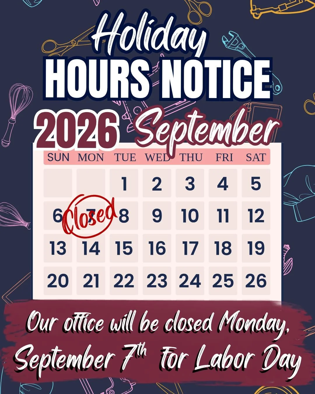 Holiday Hours Notice - 

Our branch will be closed on Monday, September 7th for Labor Day. 

Access your account online, anytime with the Franklin First App! Available in the Google Play and Apple Store.  Links can be found on our website, FranklinFi