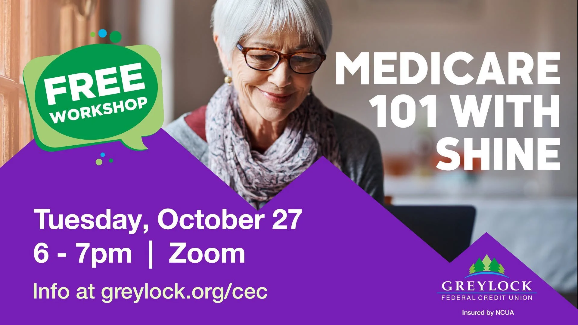 Join us for Medicare 101 with SHINE presentation tomorrow evening. If you haven&rsquo;t registered yet and are interested in learning more about the basics of Medicare, please register using the link below. You can put on your comfy clothes and join 