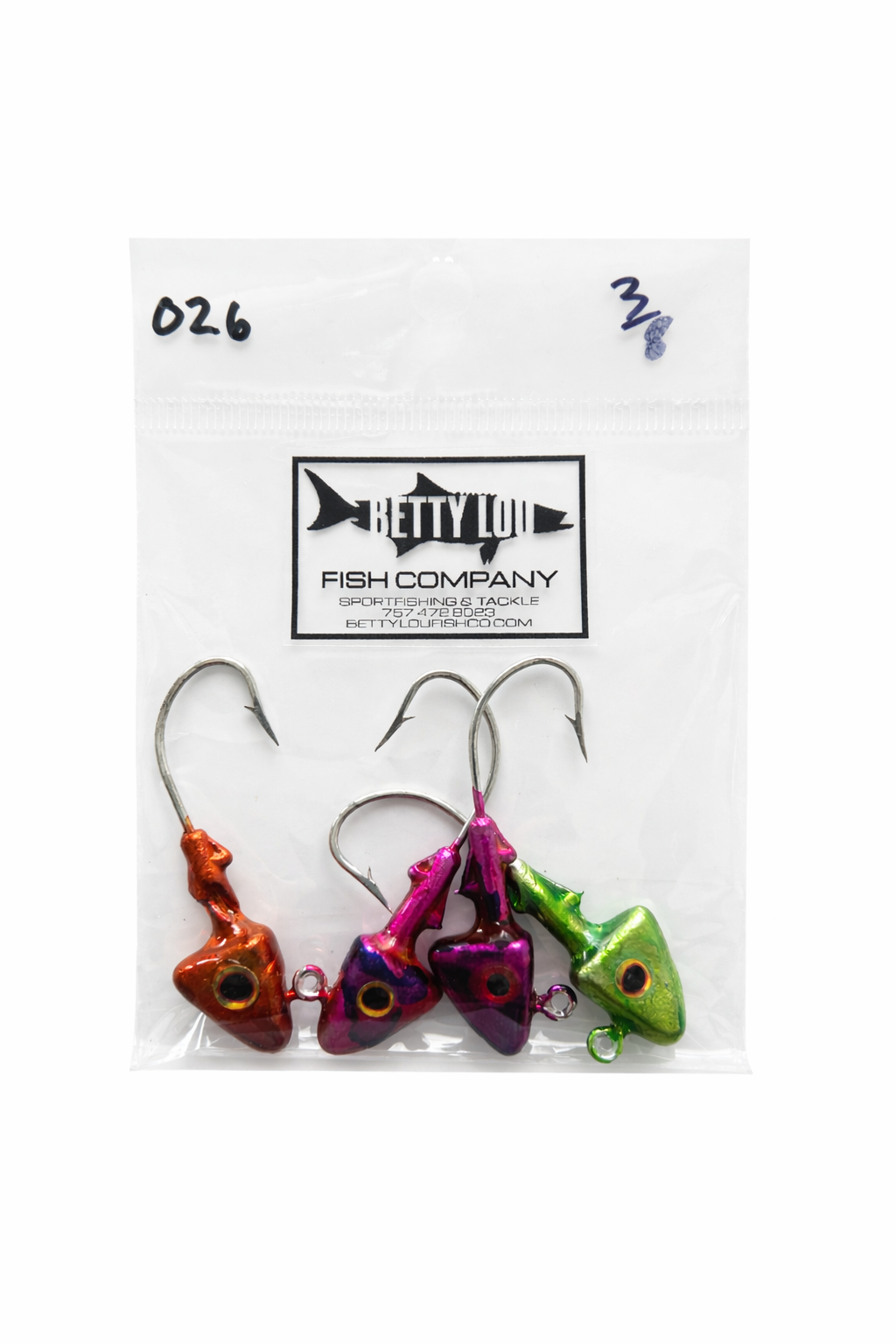 3/8 OZ. JIG HEAD 026