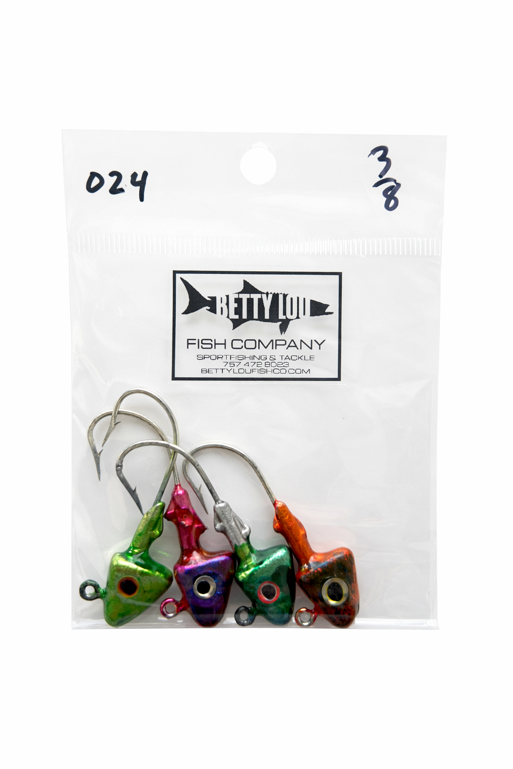 3/8 OZ. JIG HEAD 024