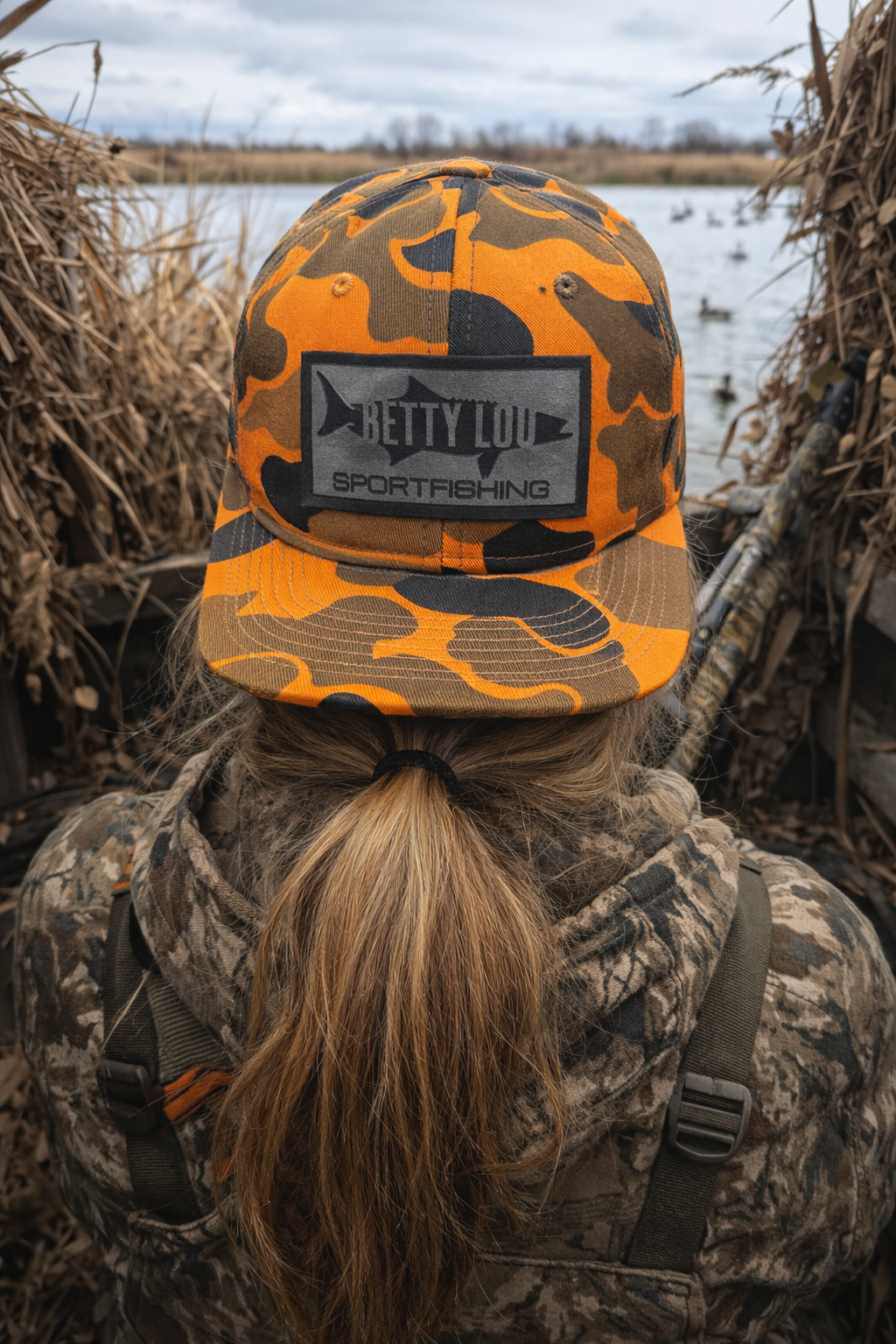 Betty Lou Classic Camo Patch Hat