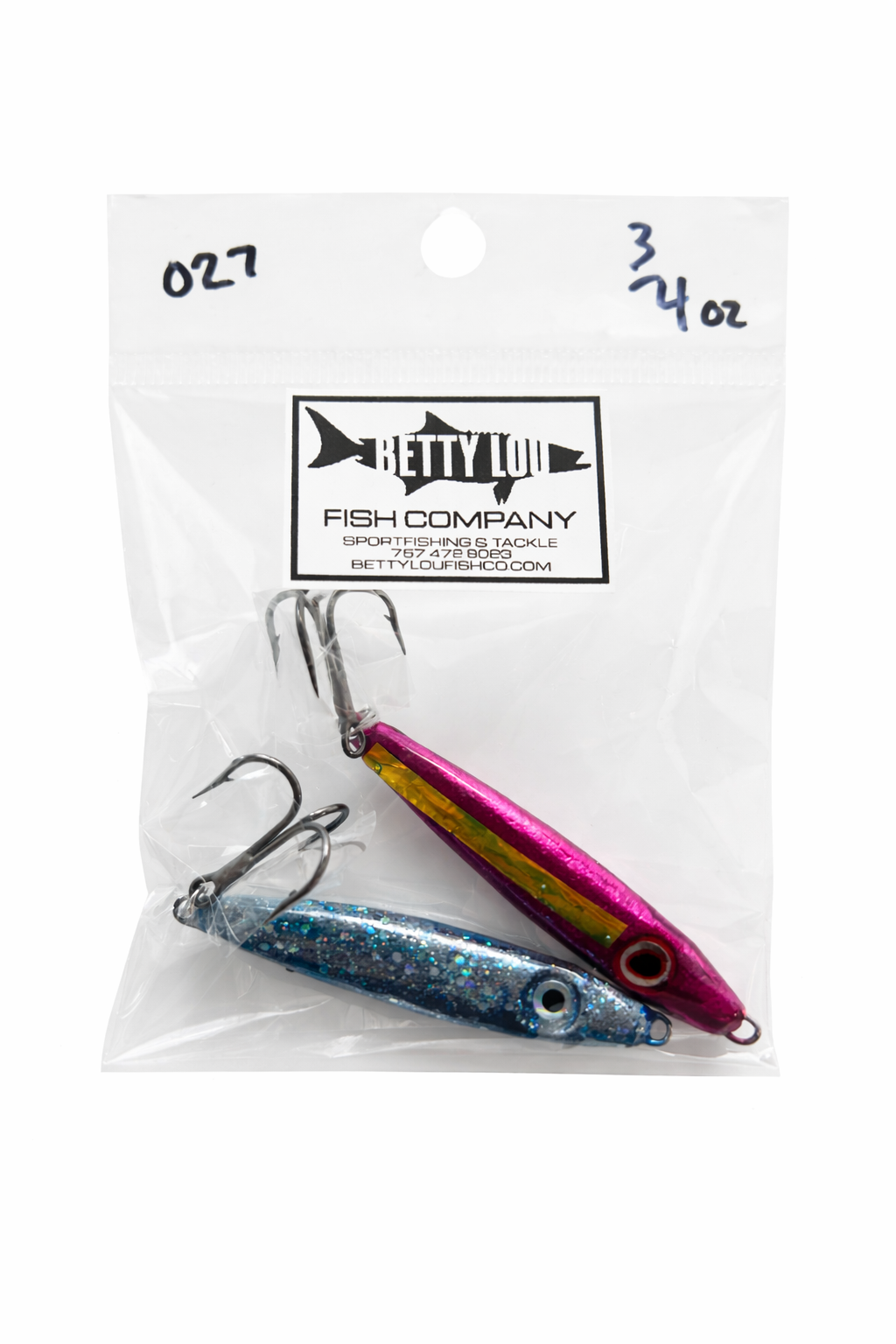 3/4 OZ. MINNOW JIG 027