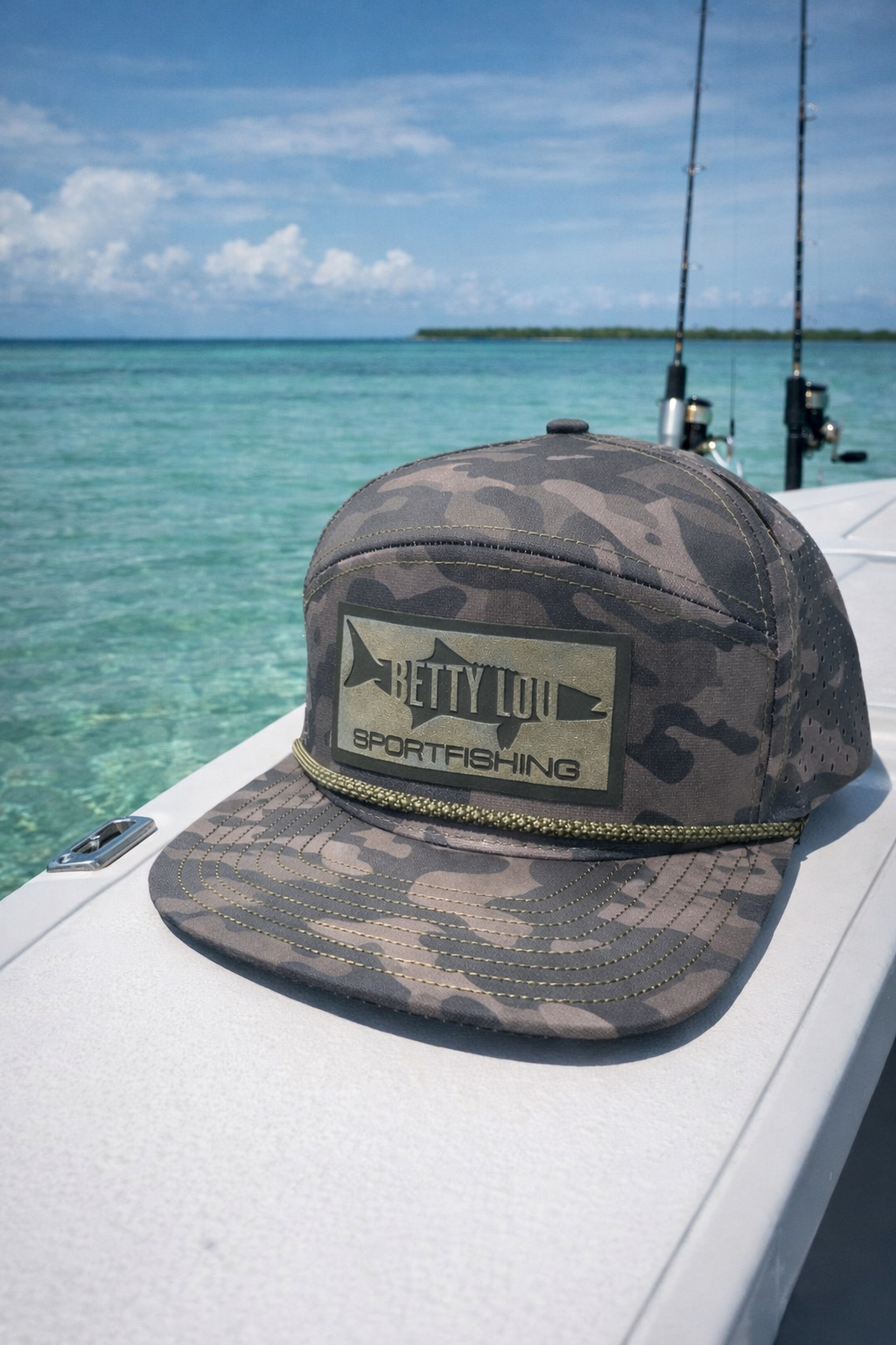 Betty Lou Camo Patch Hat
