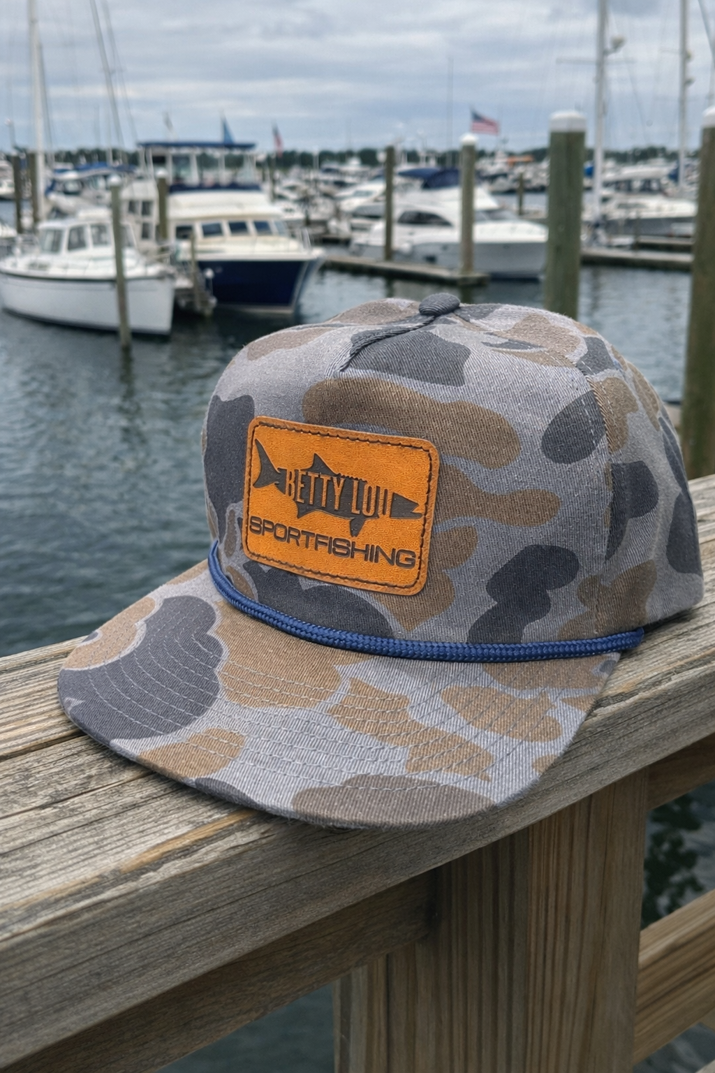 Betty Lou Classic Camo Patch Hat