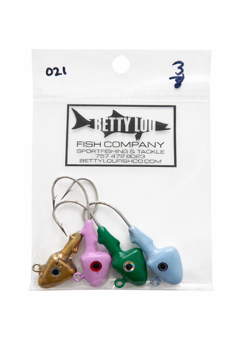 3/8 OZ. JIG HEAD 021