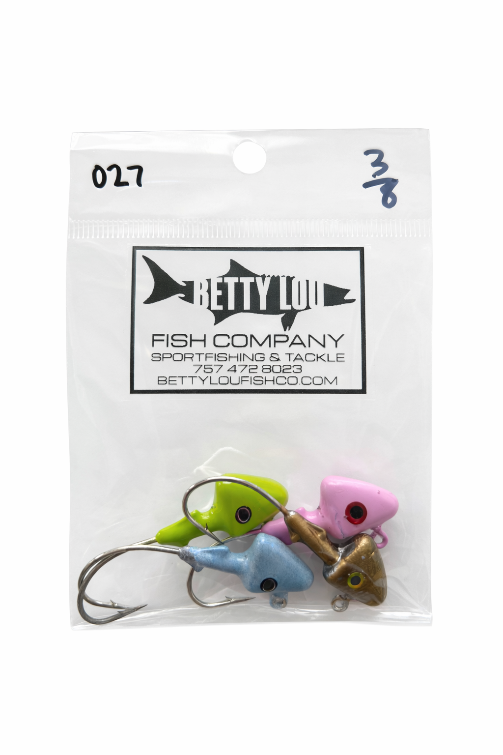 3/8 OZ. JIG HEAD 027