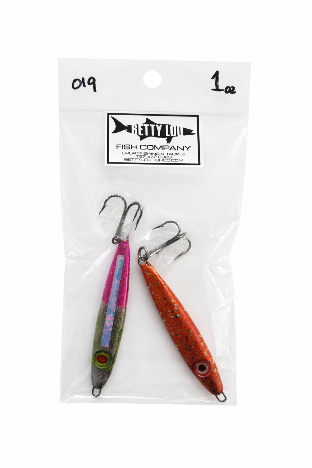 1 OZ. MINNOW JIG 019