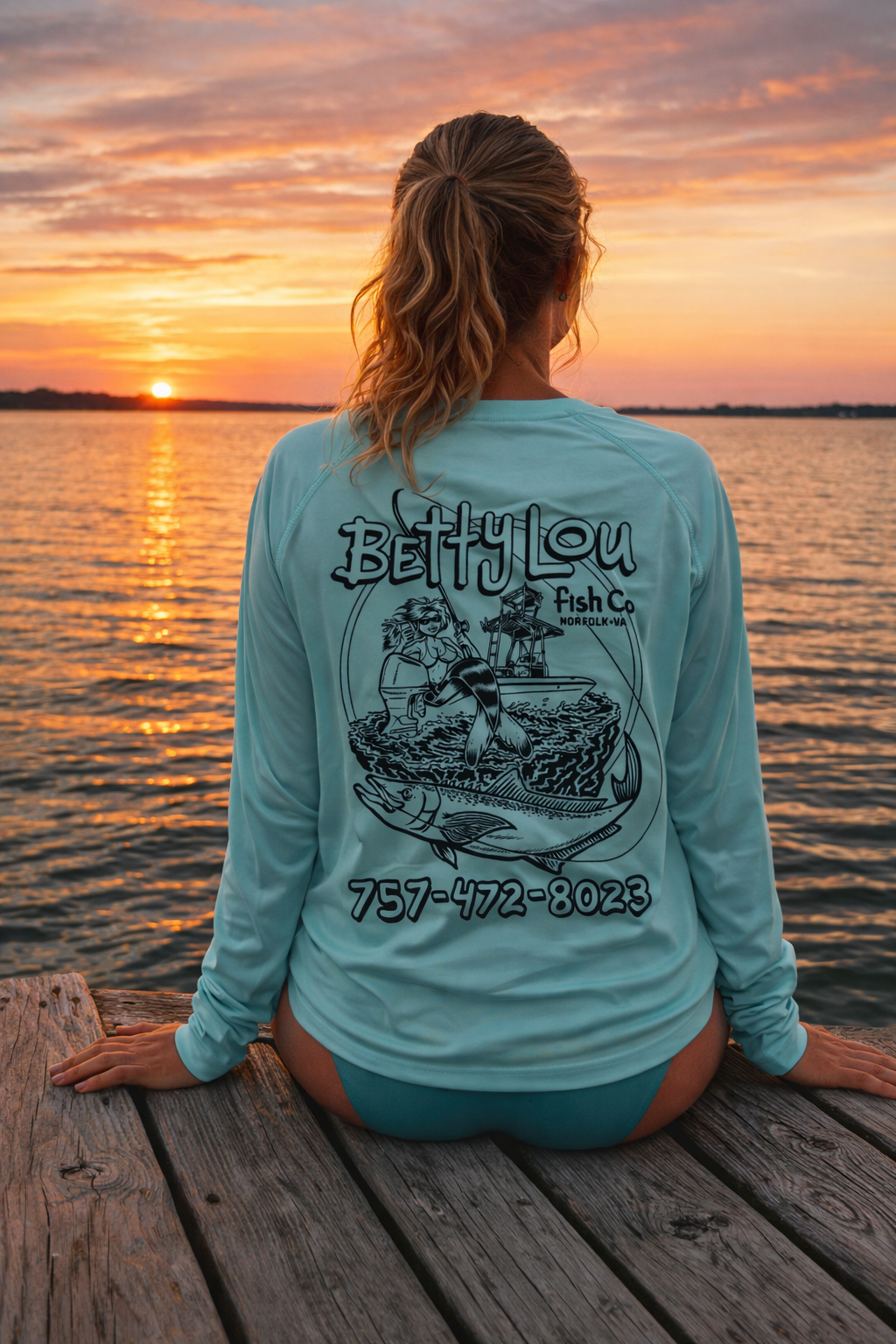 Mermaid Long Sleeve UV Shirt