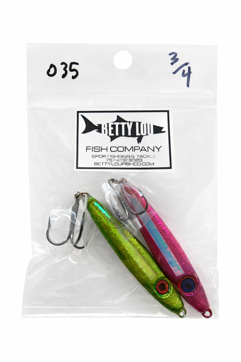 3/4 OZ. MINNOW JIG 035