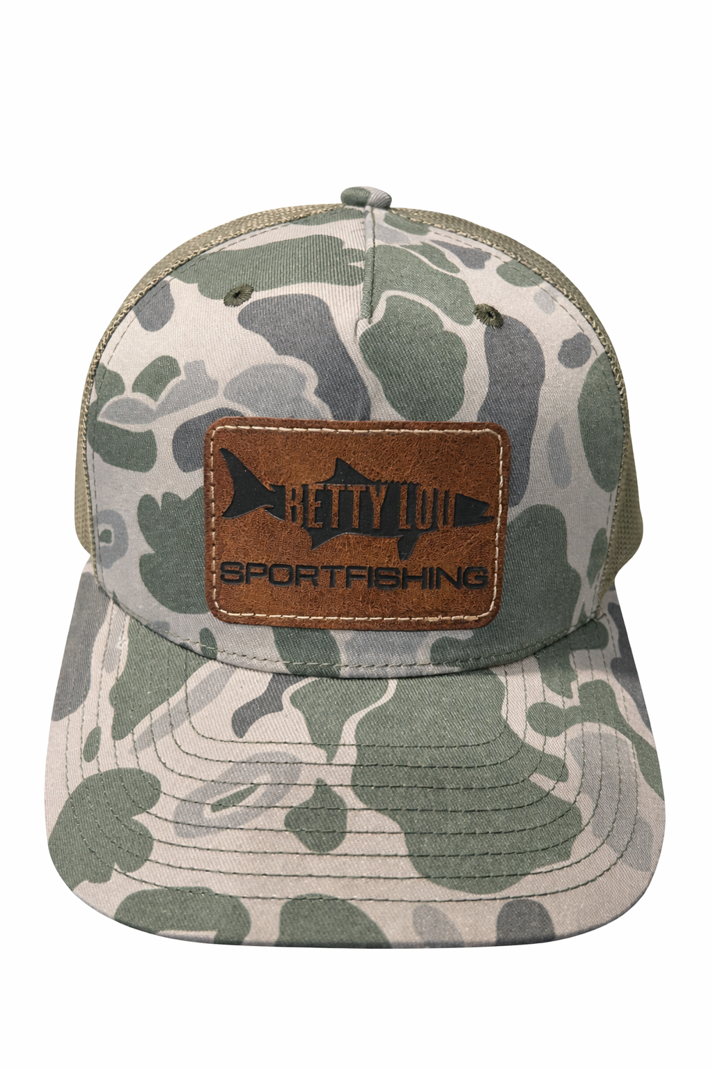 Betty Lou Camo Patch Hat