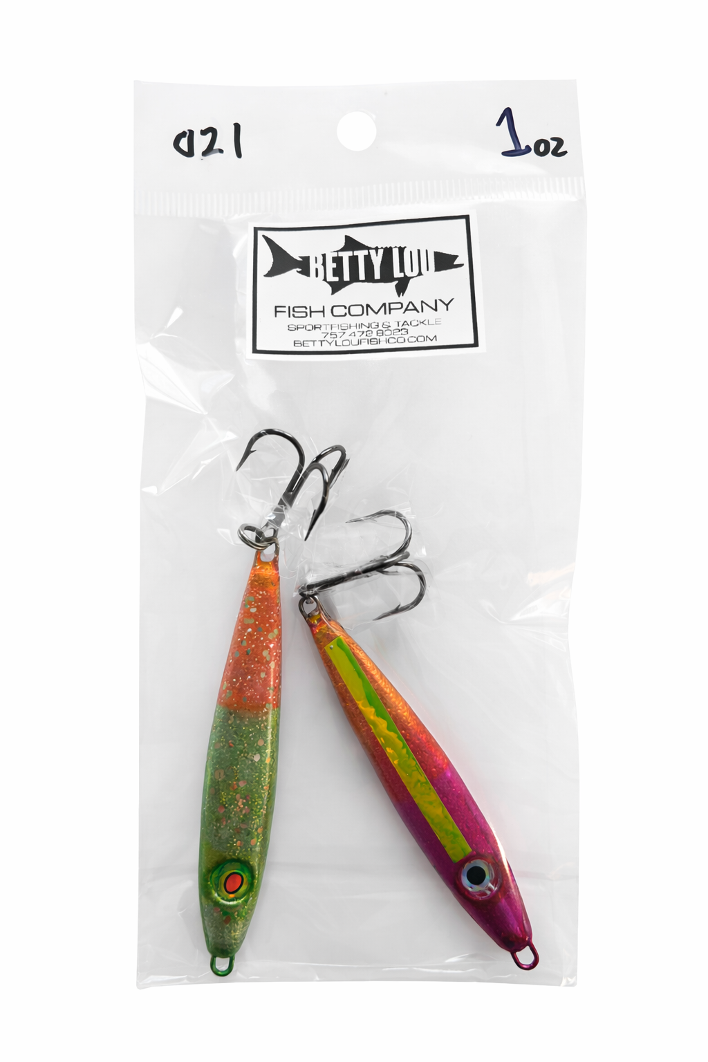 1 OZ. MINNOW JIG 021