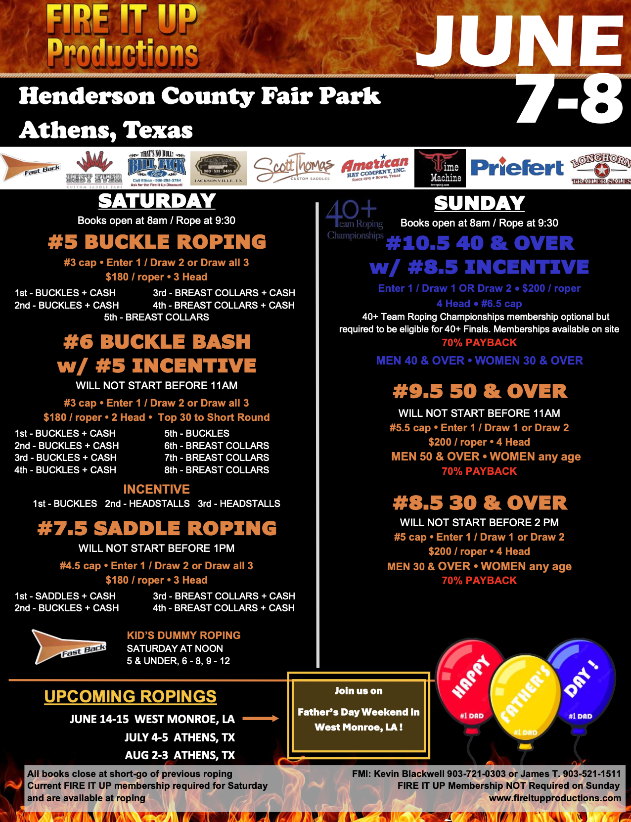 <span class="sqsrte-text-color--black">Fire it Up Productions | June 7-8, 2025 </span>Athens, TX