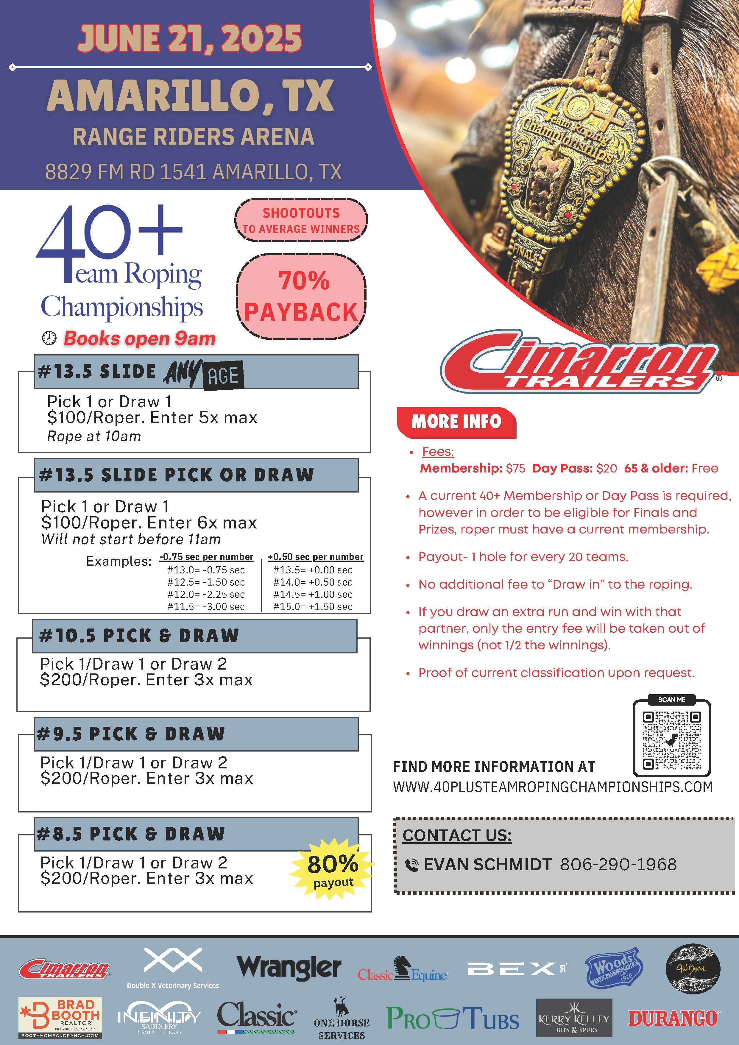 40+ Team Roping Championships | AMARILLO, TX