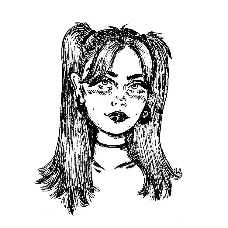 Curtain bangs on my mind lately~
&bull;
&bull;
&bull;
#doodles #dailydoodle #doodlesofinstagram #drawing #sketch #sketchbook #art #artoftheday #artofinstagram #illustration #illustrationofinstagram #cartoondesign #characterdesign #micronpen #micronpe