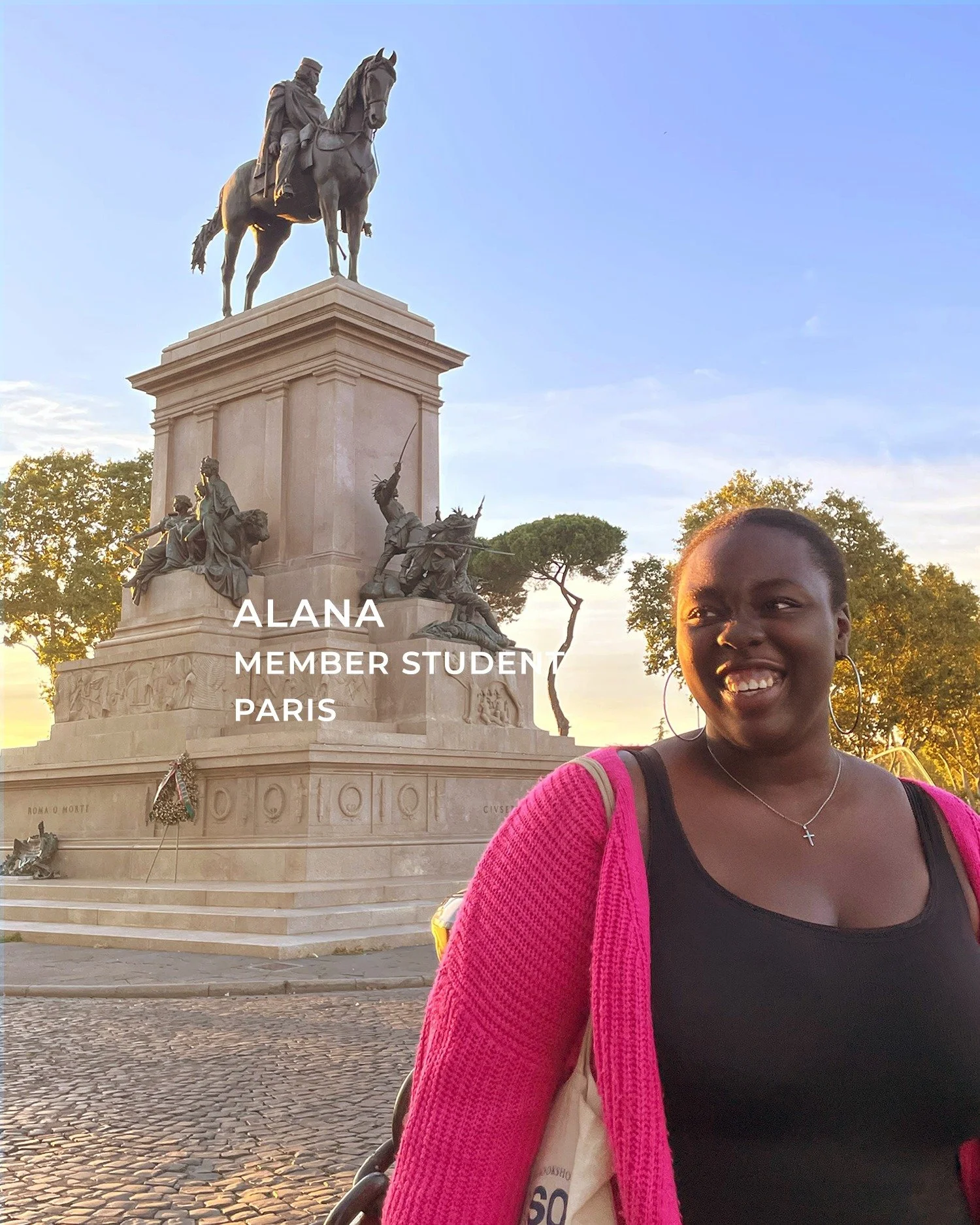 Ciao Alana!
The absolute nicest, and inexplicably, she speaks Italian too!

@bblacklana
TheICircle Member Student
France

#theicircle 
#theicircleofroma 
#studyabroad