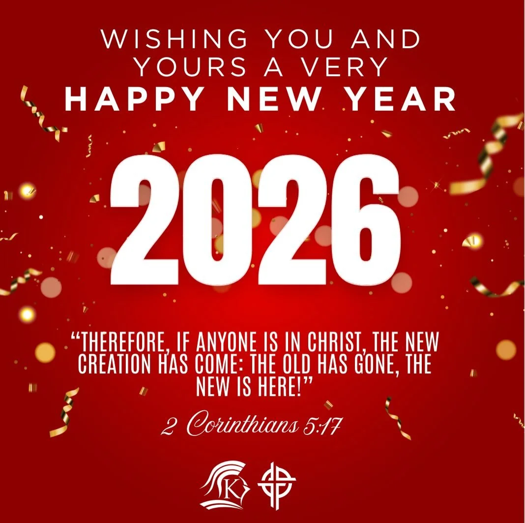 🎉✨ Happy New Year! ✨🎉

As we step into 2026, we&rsquo;re filled with gratitude for our amazing students, families, teachers, staff, and church community. May this year bring growth, joy, and blessings to all! Thank you for being part of the KCS fam