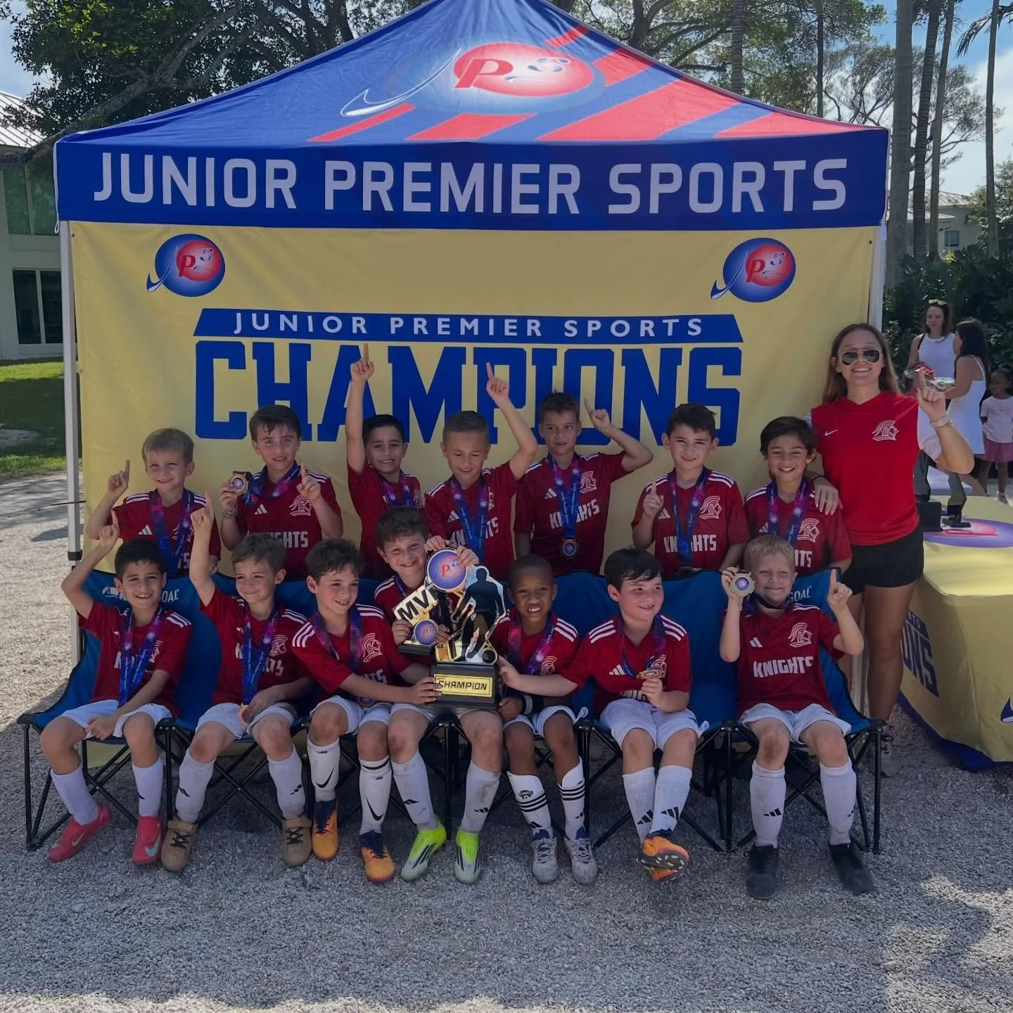 IT&rsquo;S A SOCCER CHAMPIONSHIP SWEEP!!!! 

Today, we are celebrating FOUR championship wins:
🥇 2nd Grade Boys Soccer
🥇 2nd &amp; 3rd Grade Girls Soccer
🥇 4th Grade Boys Soccer
🥇 5th Grade Boys Soccer

What an amazing way to kick off KnightFest 