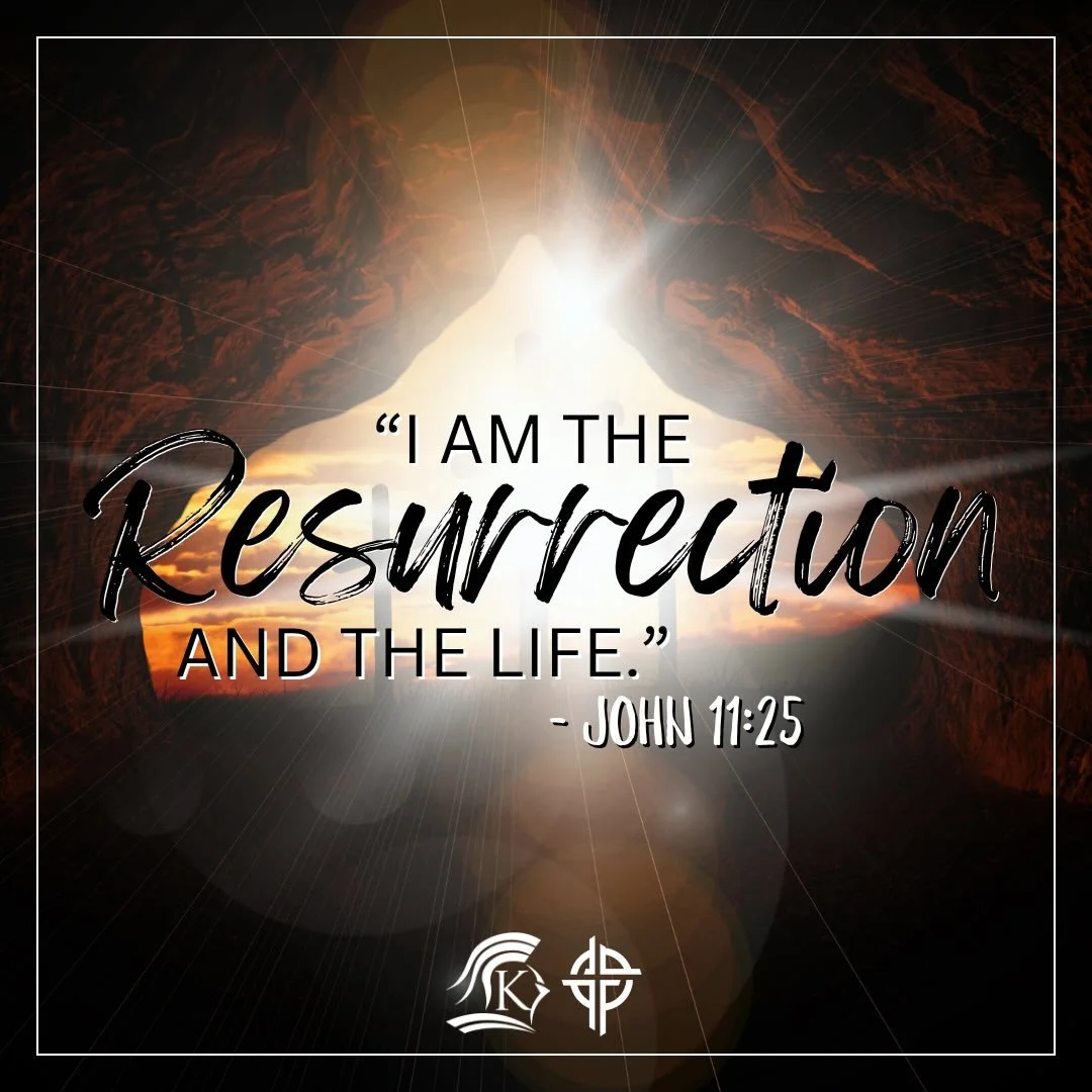 ✝️ Happy Easter ✝️

He is risen and because He lives, we have hope. 

This Easter, we are reminded that the empty tomb is not the end of the story for it is the beginning of new life, renewed purpose, and everlasting promise.

&ldquo;I am the resurre