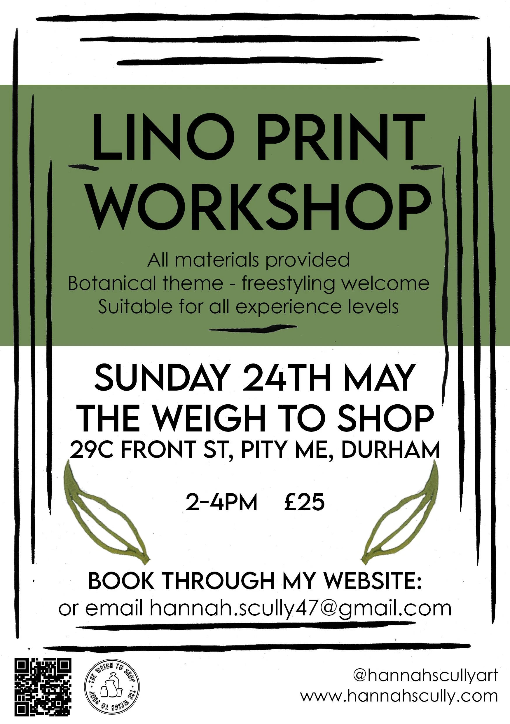 Lino Print Workshop #2 - May