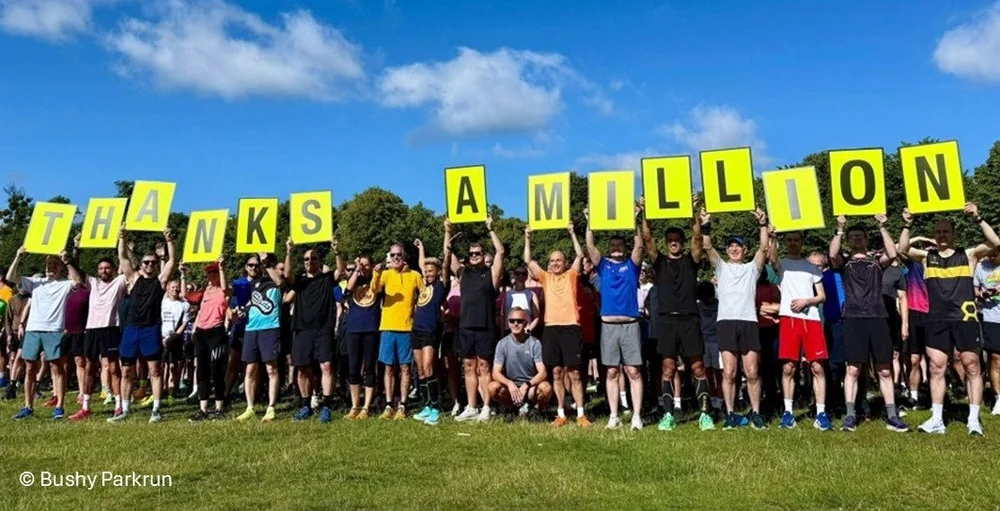 Millionth Parkrun Celebrated