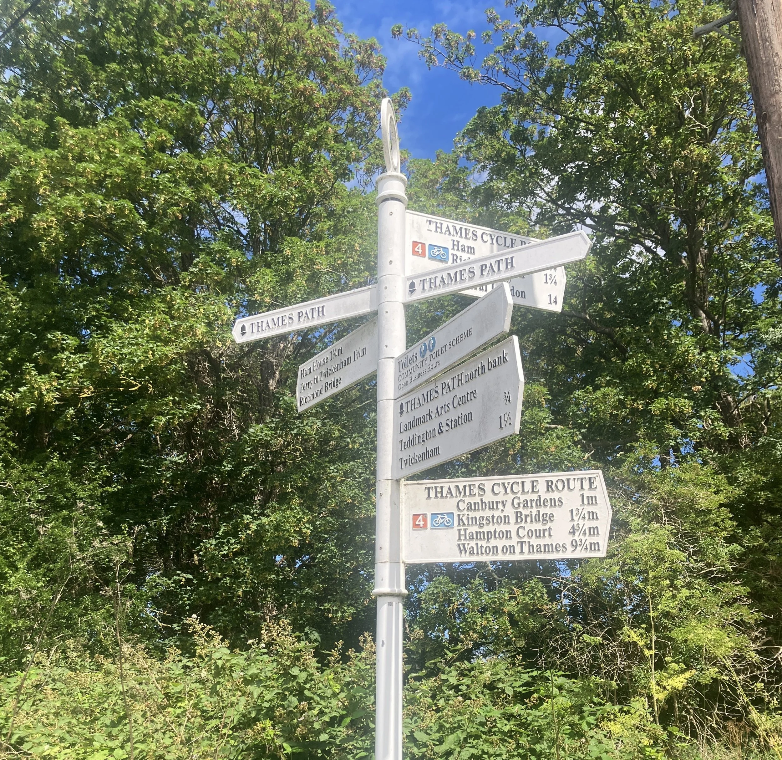 The Thames Path is 30 years old this year