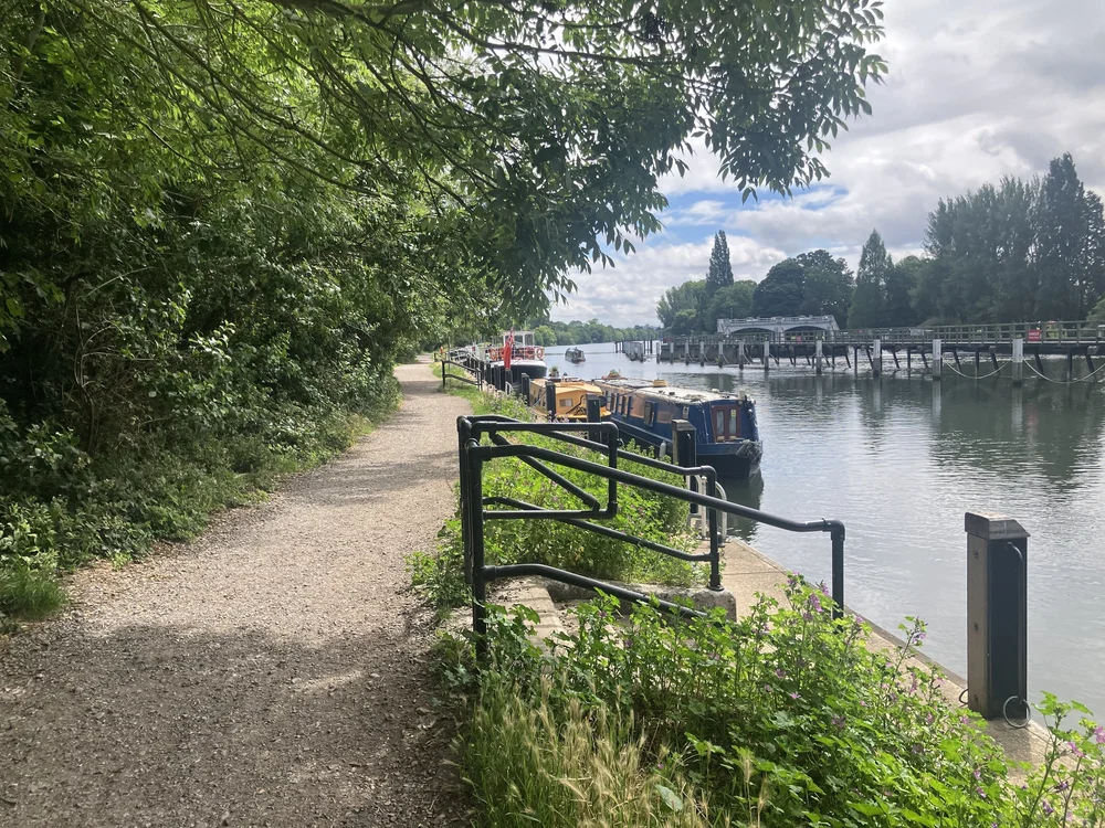 The Thames Path is 30 years old this year