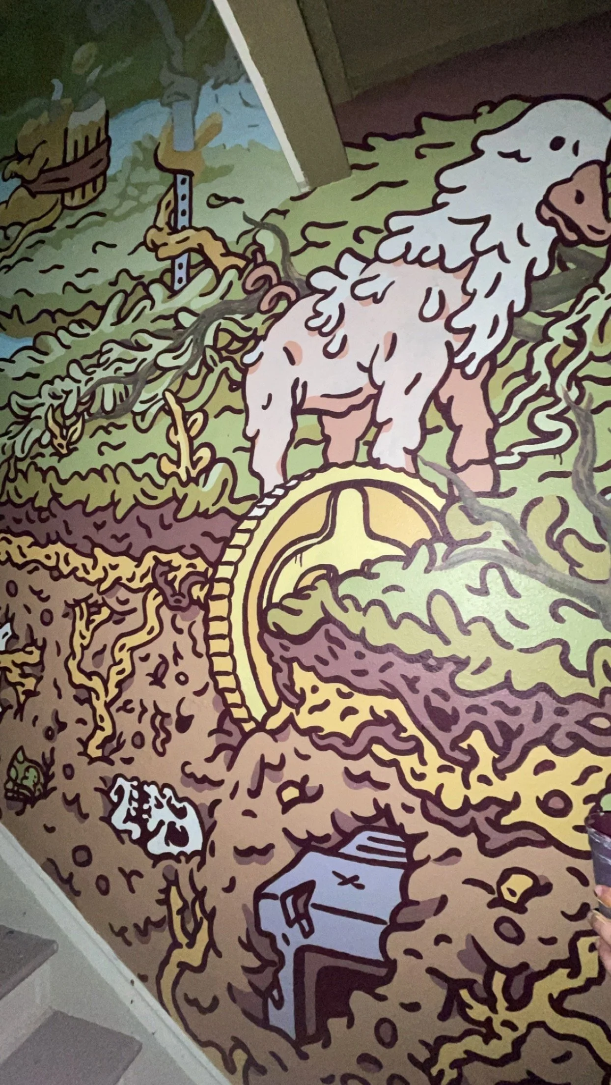Assistant Mural work