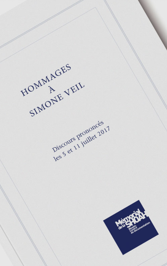 HOMMAGES À SIMONE VEIL / Edition, livret