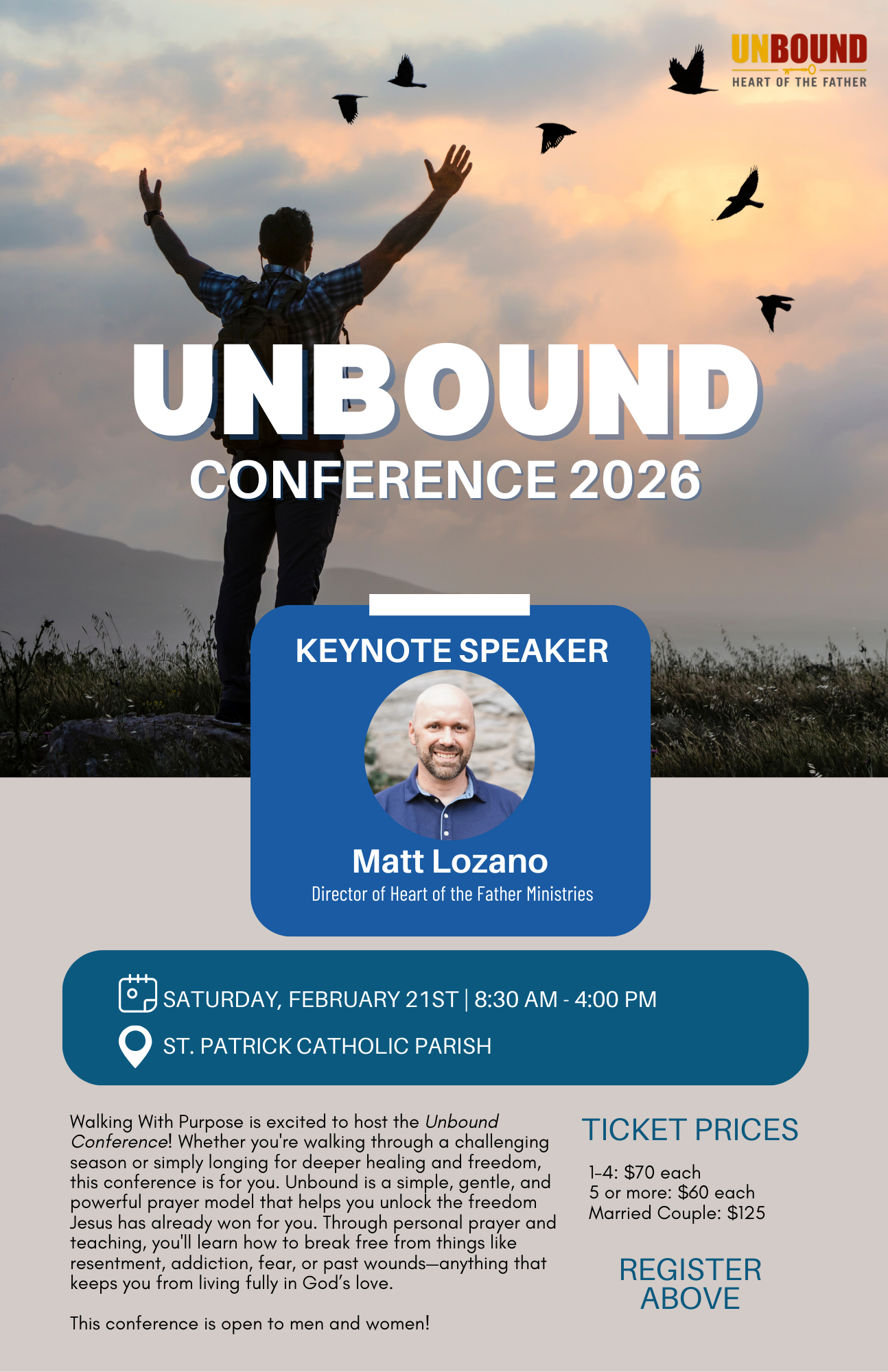 Unbound Conference — St. Patrick Catholic Parish