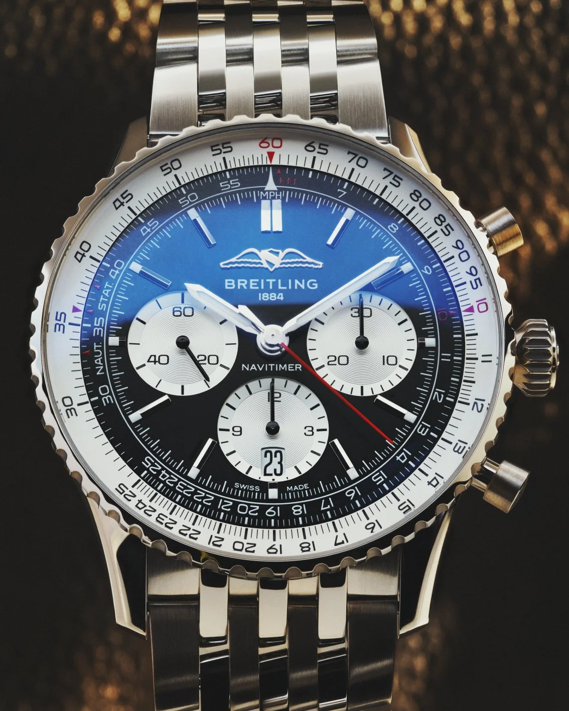 The High-Flyer - Breitling Navitimer B01 Chronograph 43 Pilot watch