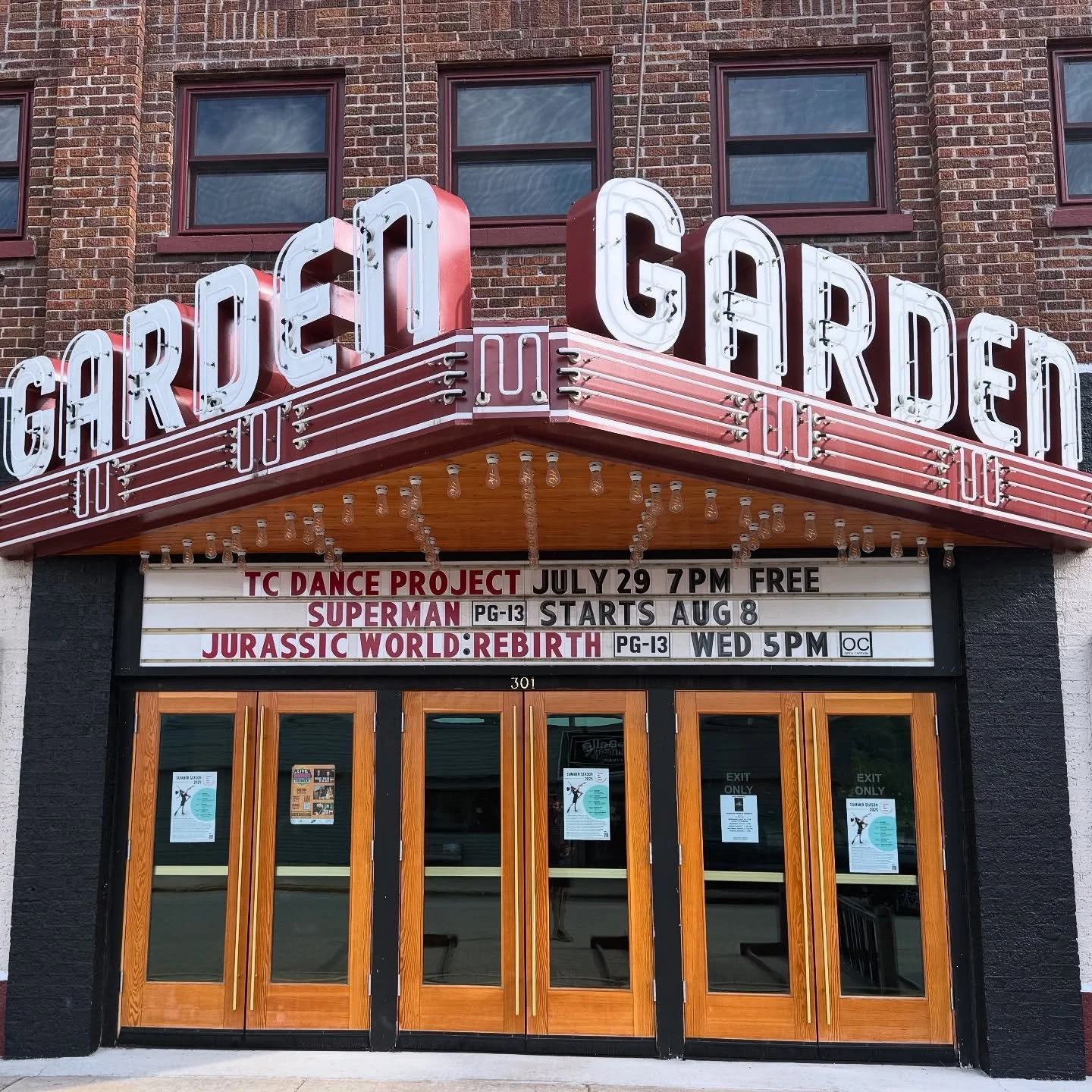 Traverse City Dance Project tour opens tonight in Frankfort @thegardentheater 7PM. Pre-show tunes start at 6:15 with DJ @epuninske! Free Performance. More information in bio.