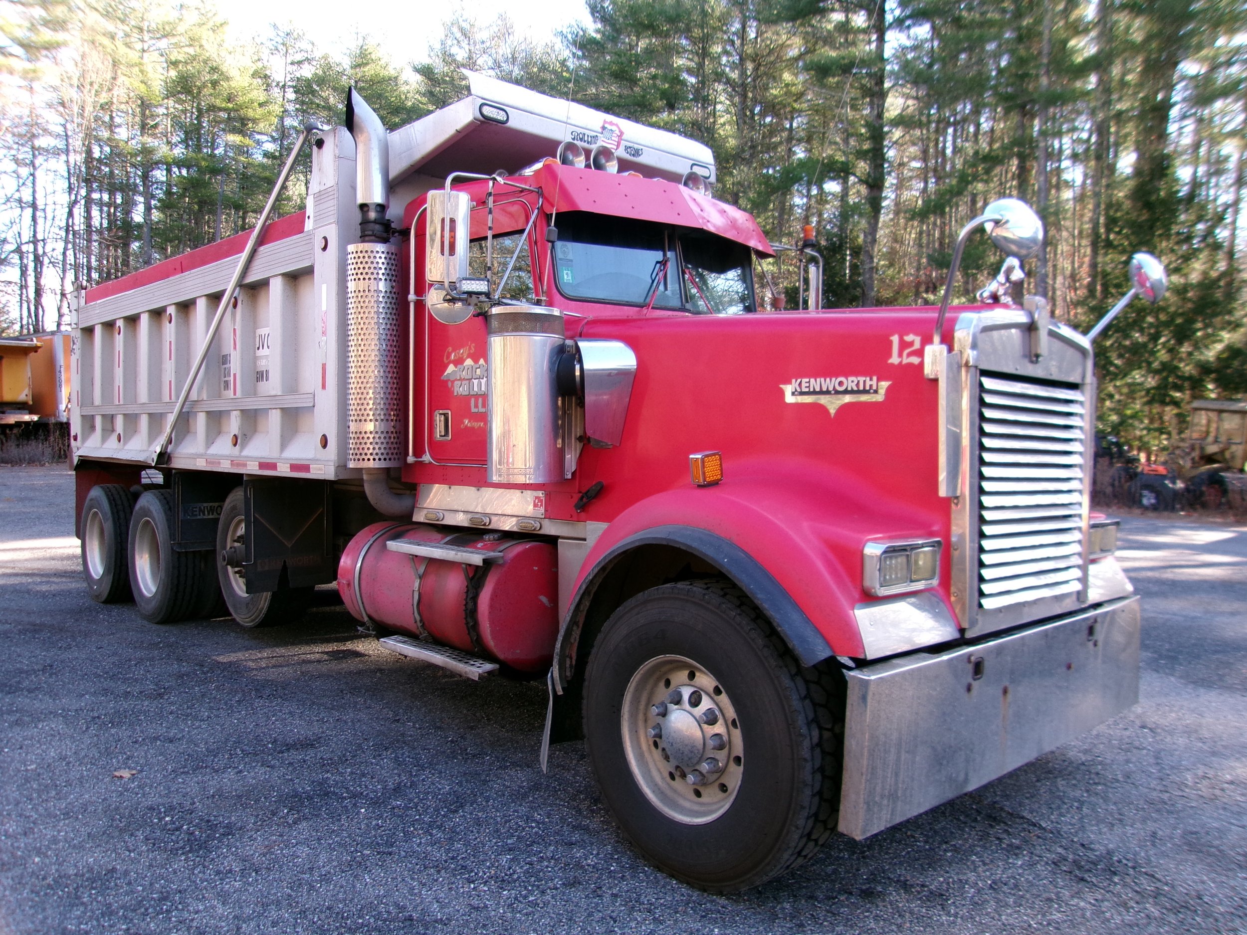 2000 Kenworth W900 Tri Axle Dump Truck