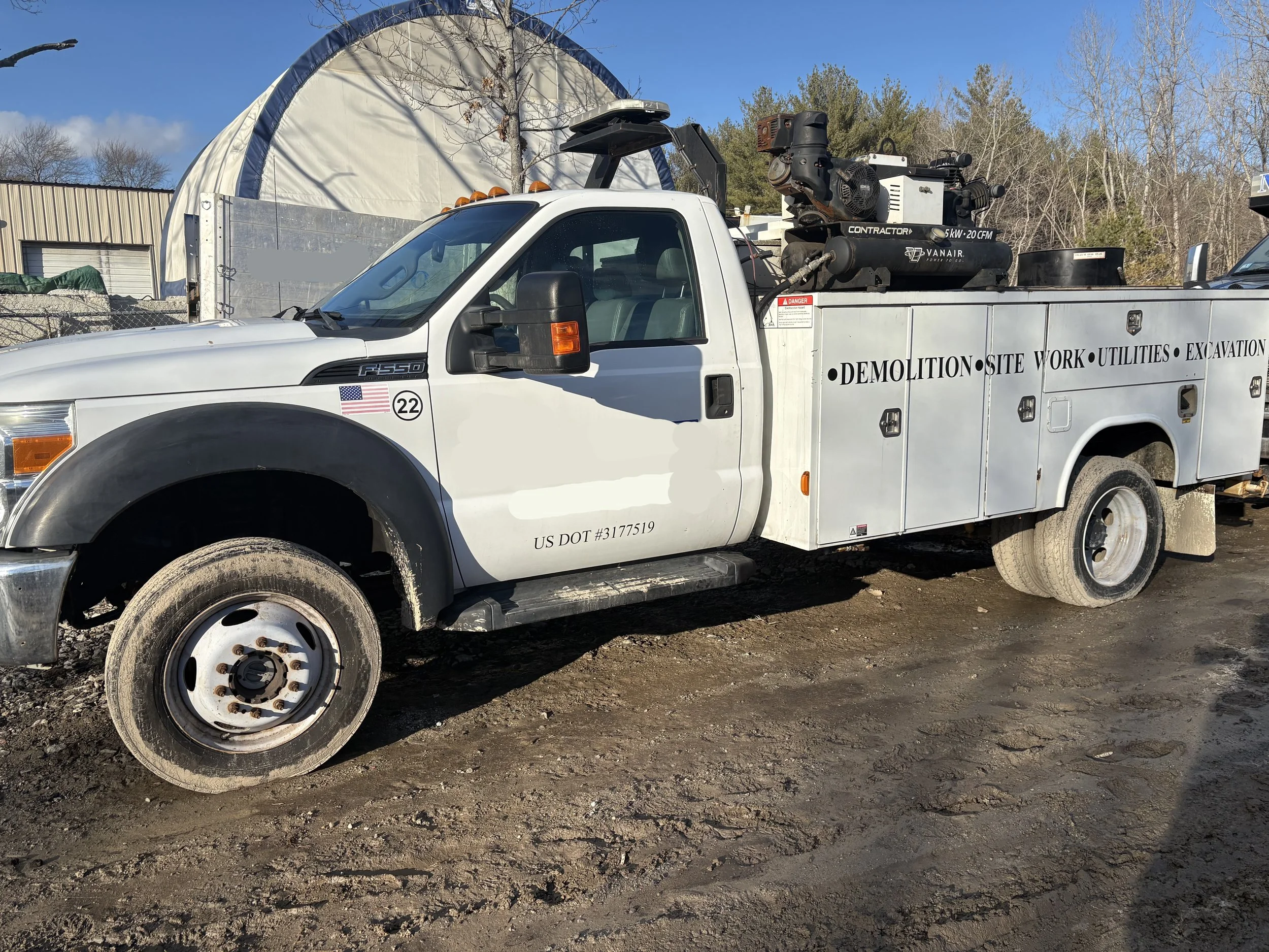2014 Ford F550 Service Truck
