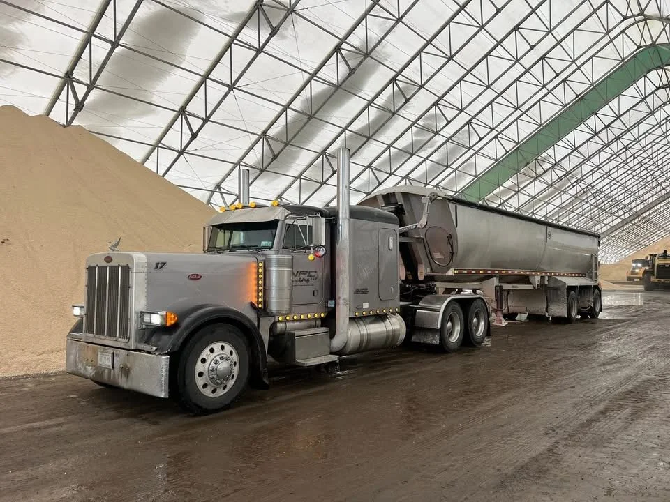 2015 Mac Tandem Split Axle Dump Trailer