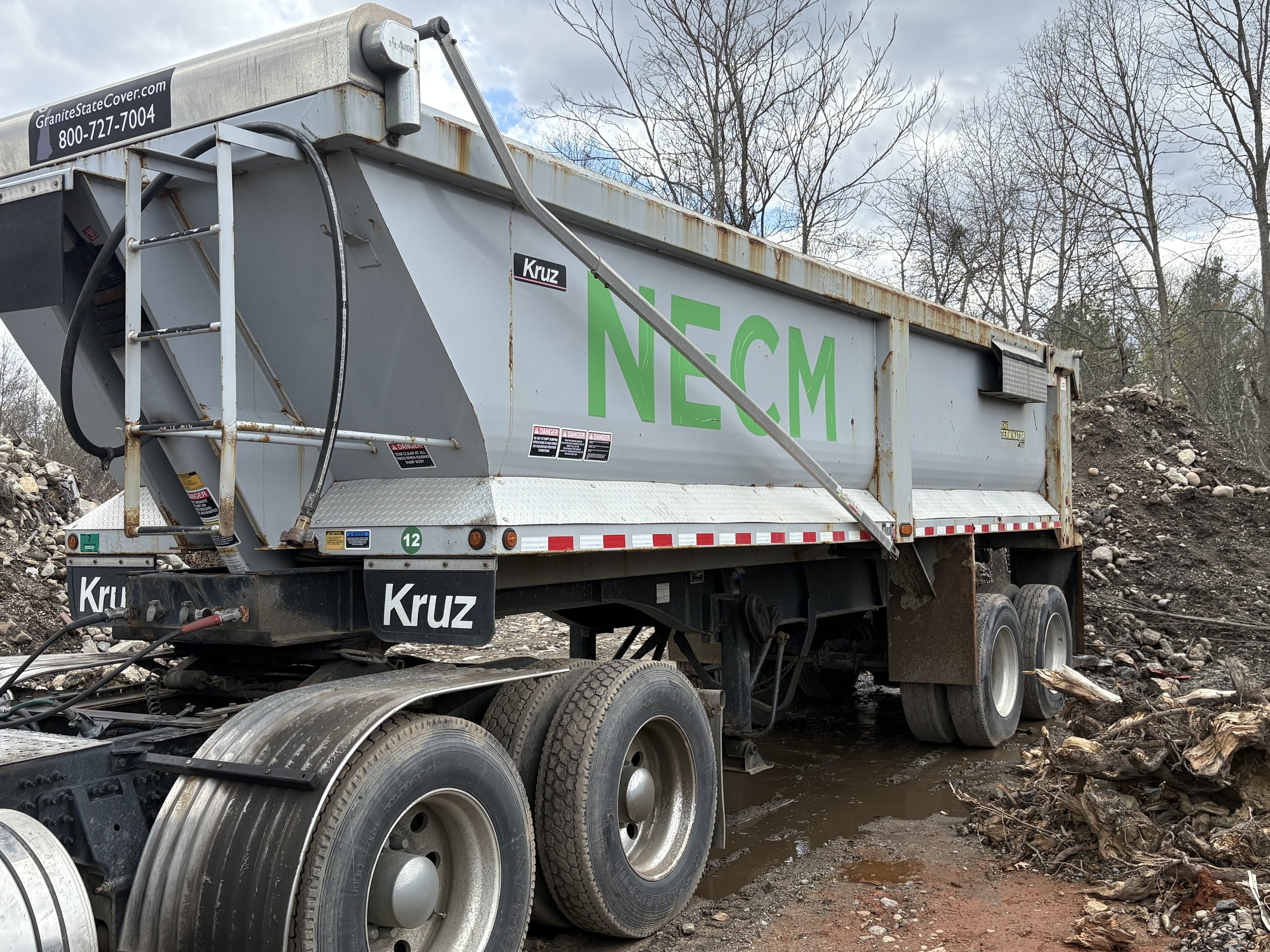 2019 Kruz Steel Dump Trailer