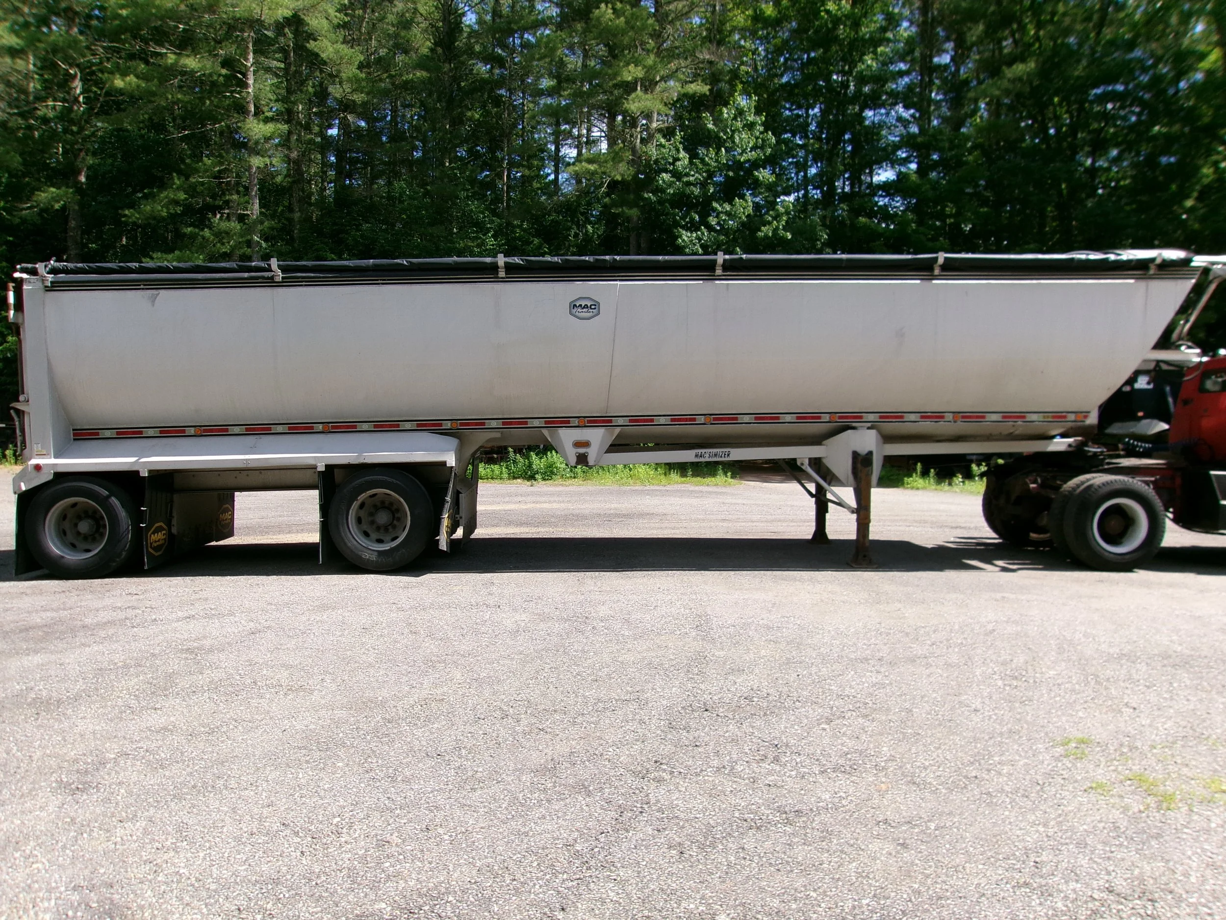 2015 Mac Tandem Split Axle Dump Trailer