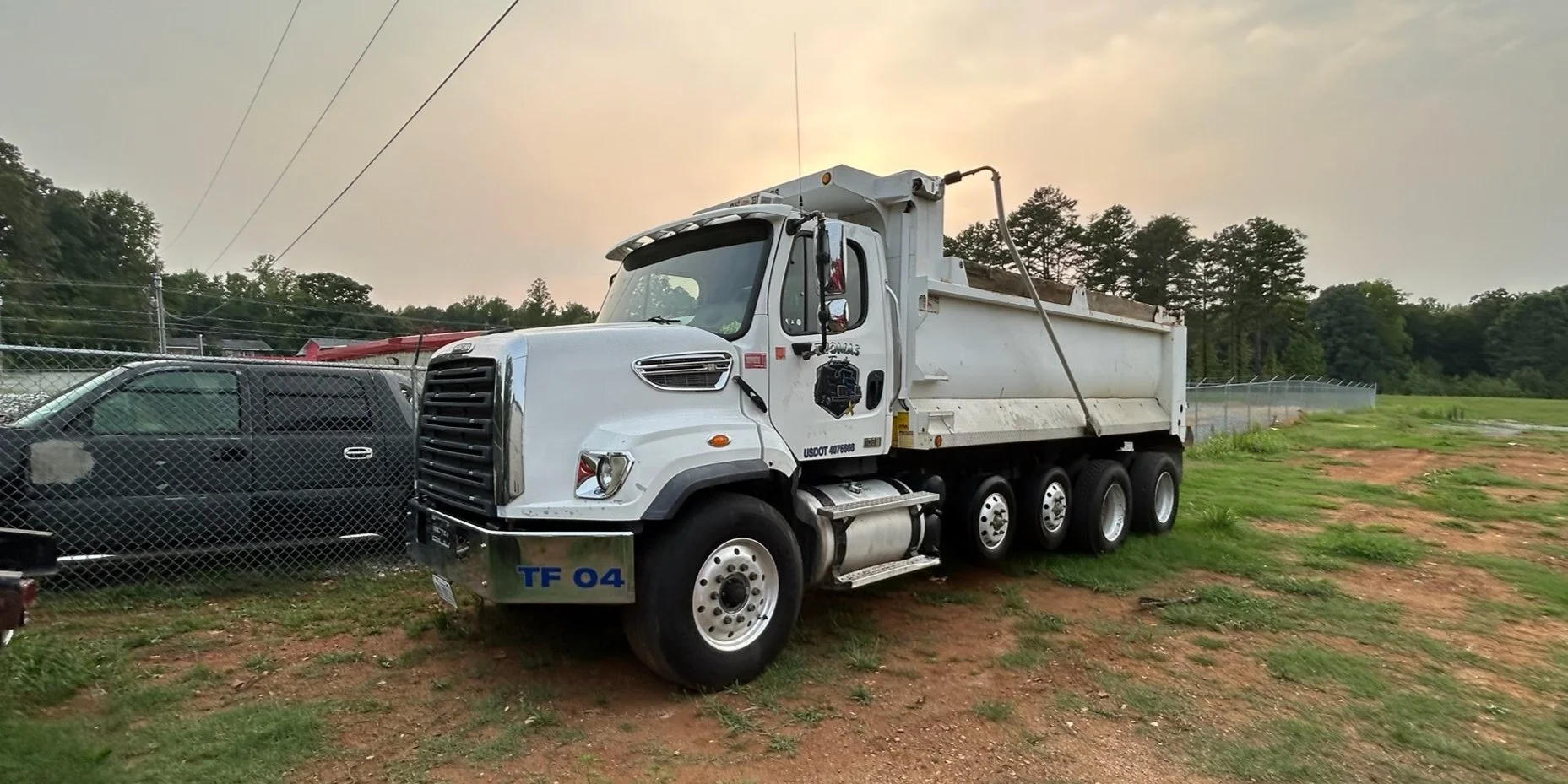 2017 Freightliner Model 108SD Quad Axle Dump Truck