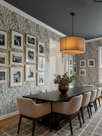 Dining room renovation of a Saucon Valley Home.