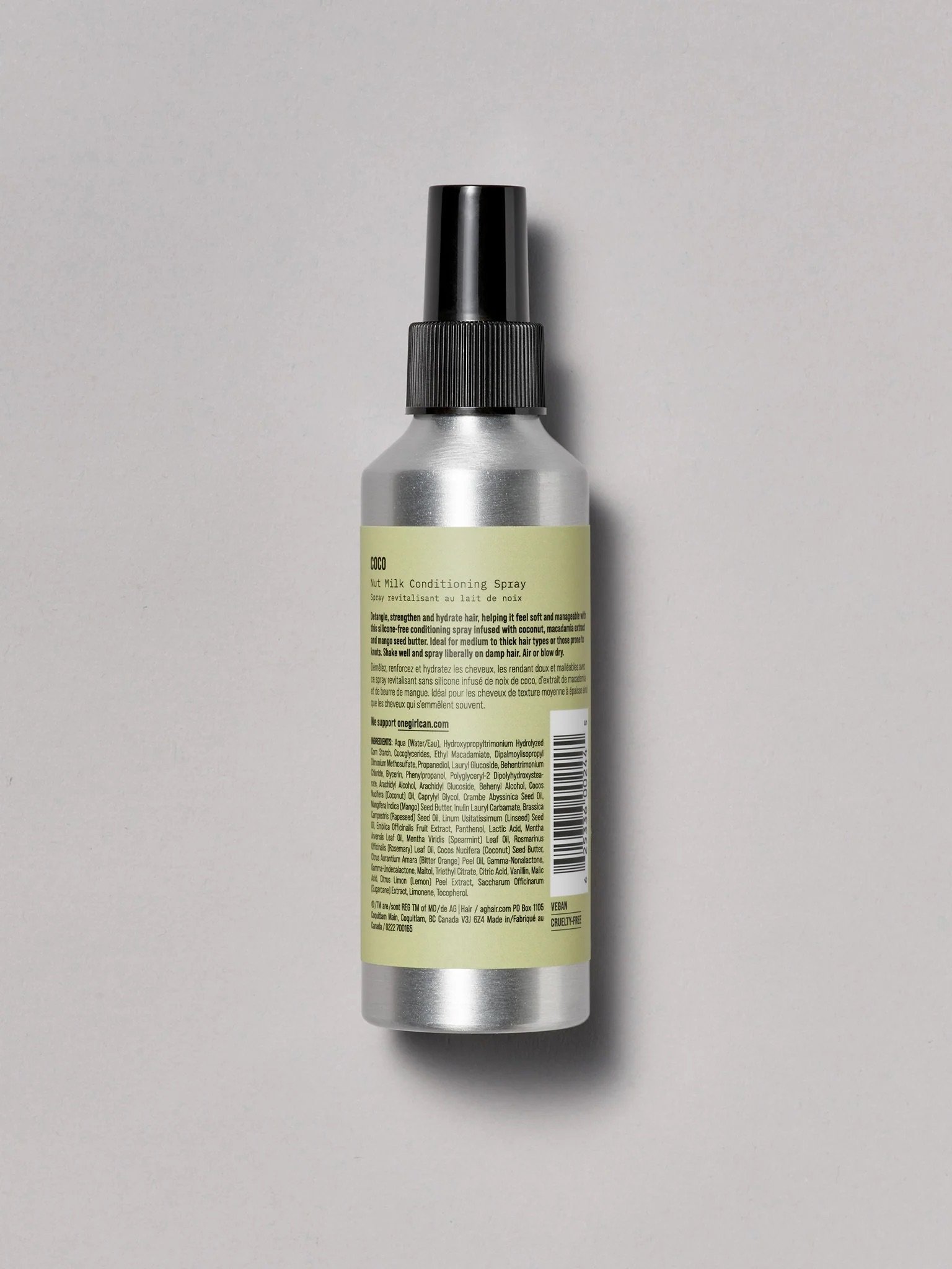 AG Care COCO Nut Milk Conditioning Spray_5oz-Coco-Back.jpeg