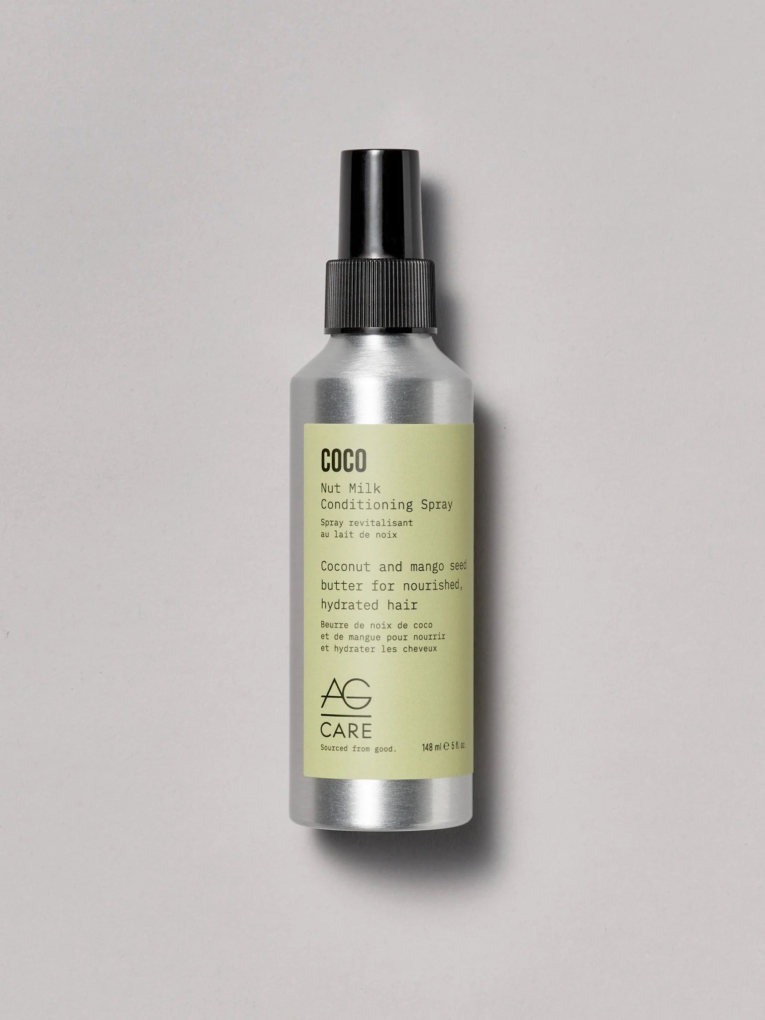 AG Care COCO Nut Milk Conditioning Spray_5oz-Coco-Front.jpeg
