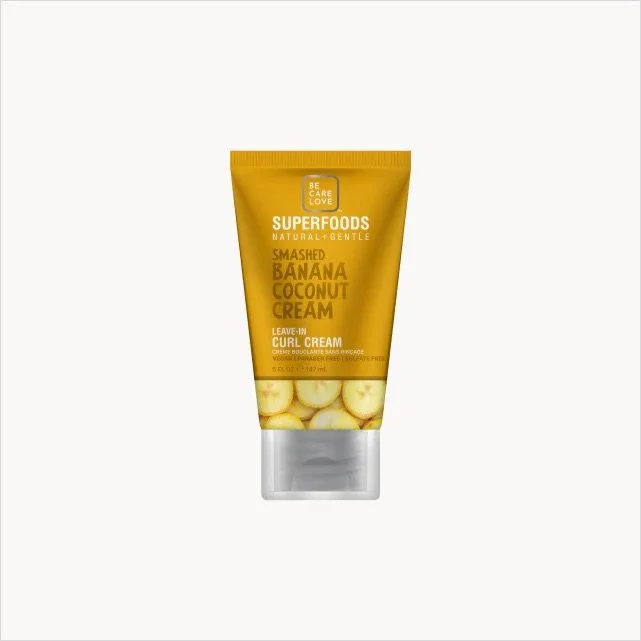 SuperFoods by Be Care Love - Smashed Banana Coconut Cream Leave-in Curl Cream