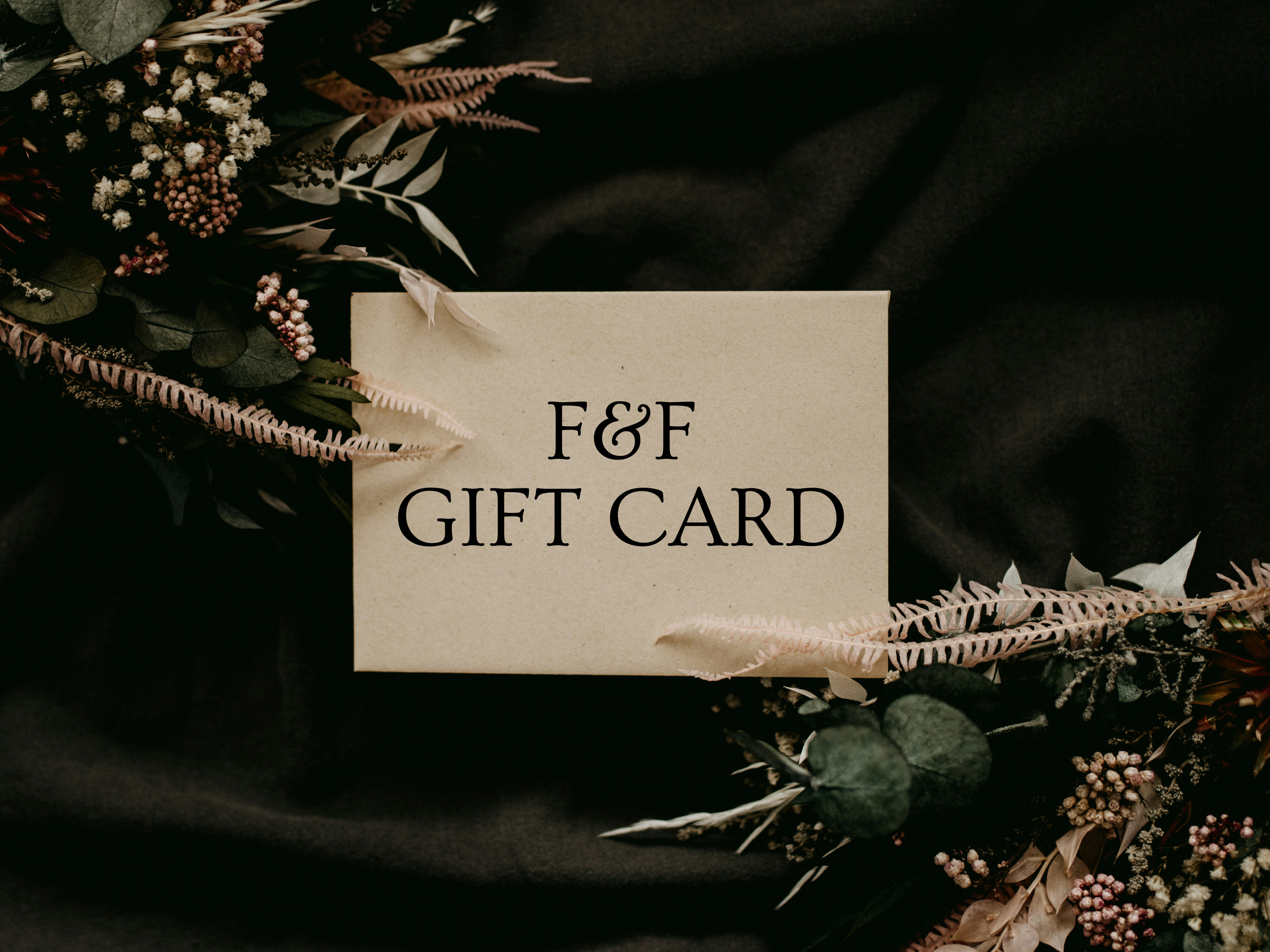 F&F Gift Card