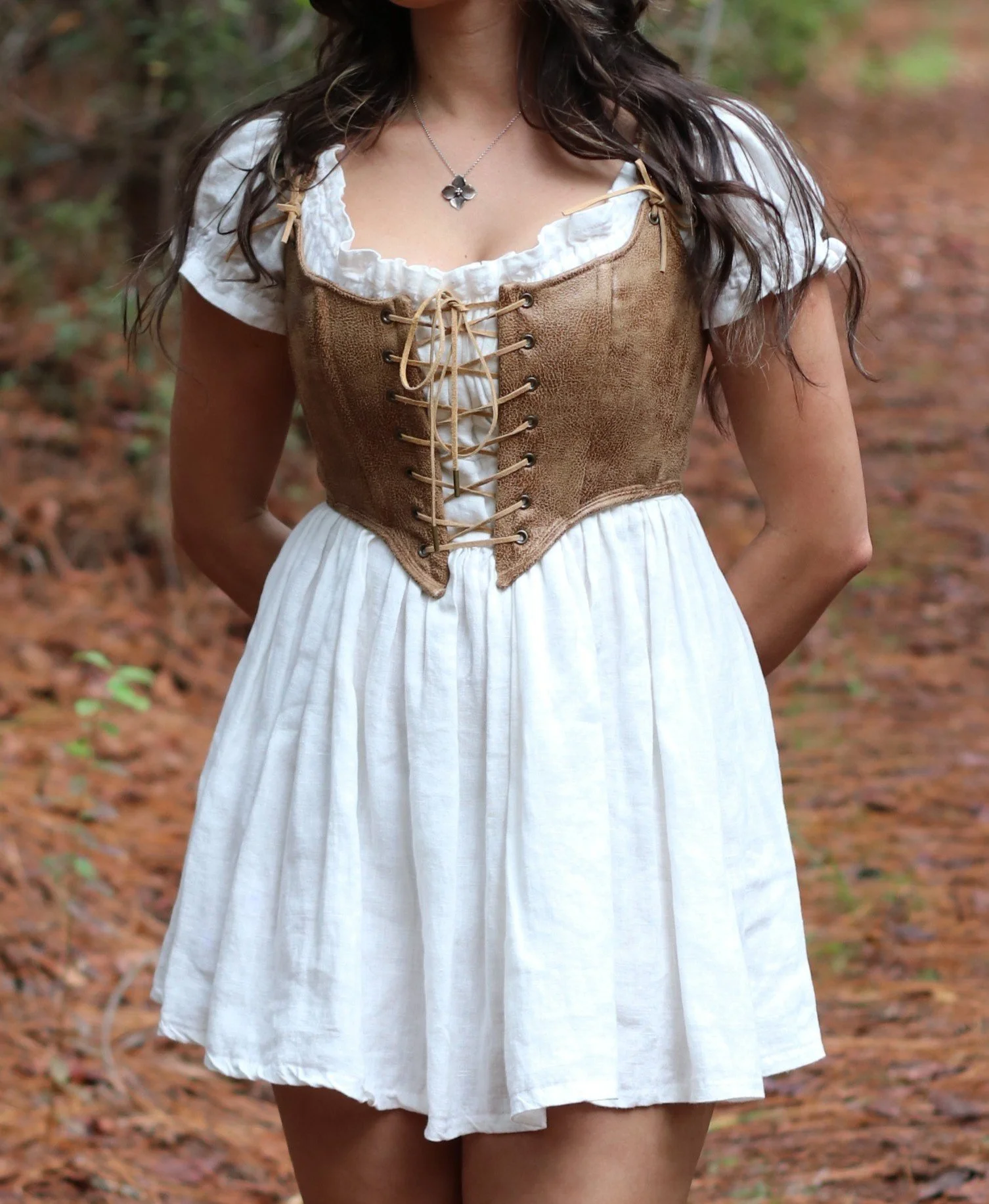 Light Leather Corset