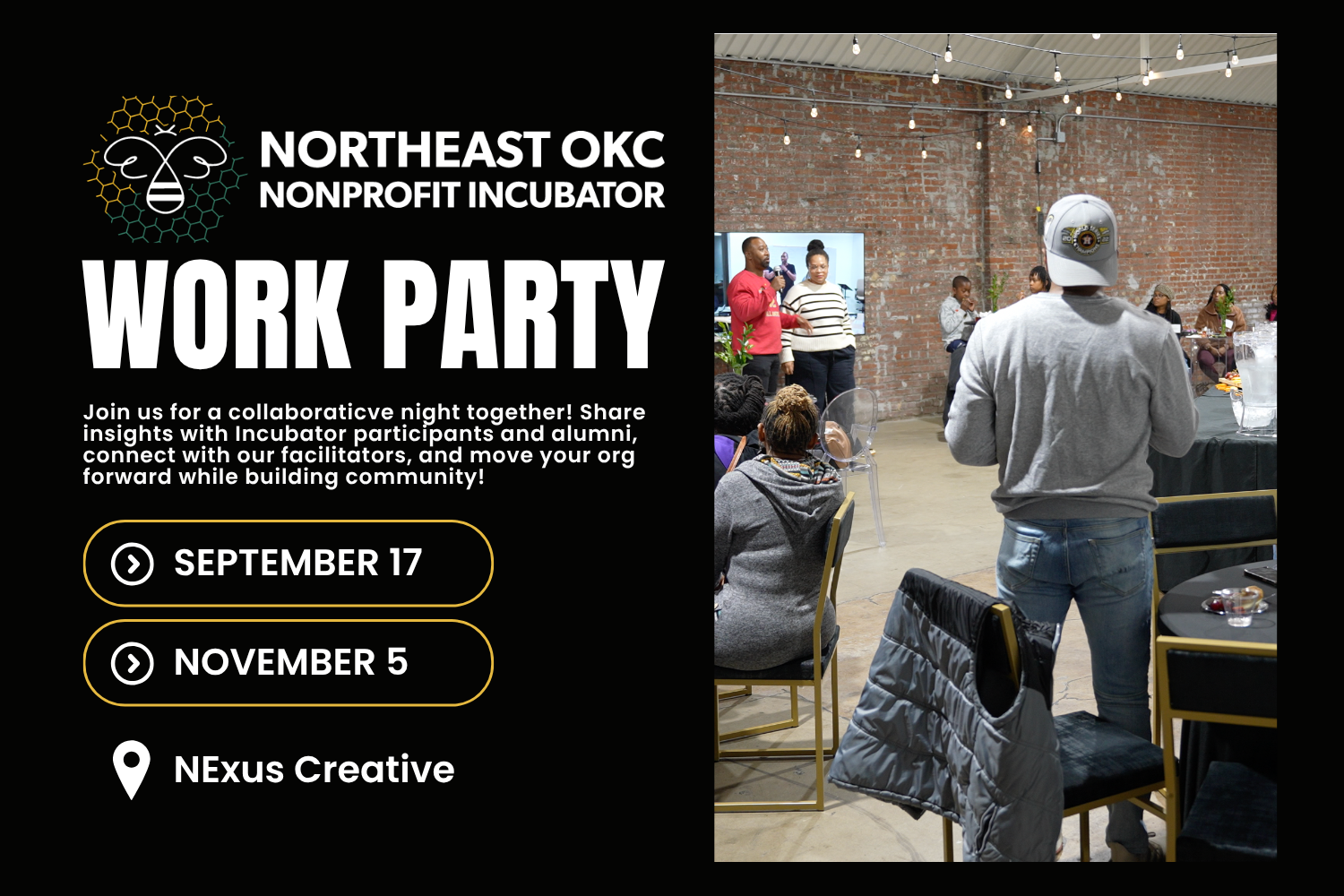 Incubator Work Party