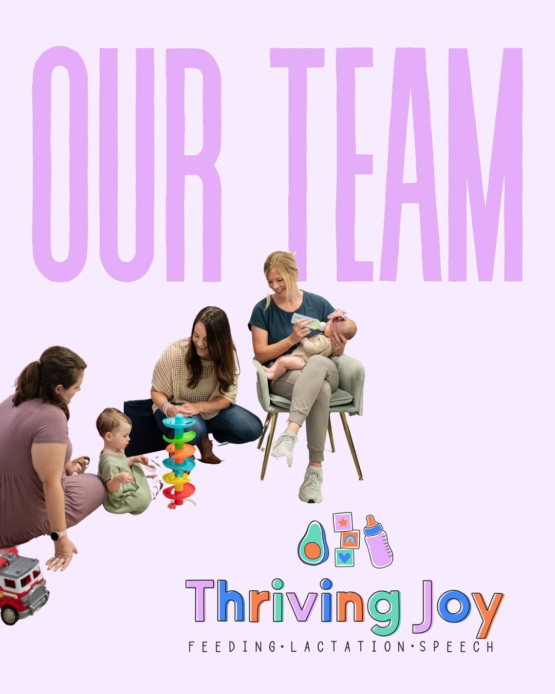 @thrivingjoytherapy is only as strong as the team behind it and let me tell you, these ladies are rock stars ✨ I am blessed beyond measure to have amazing therapists and support.

Combined we represent over 26 years of experience in a variety of area