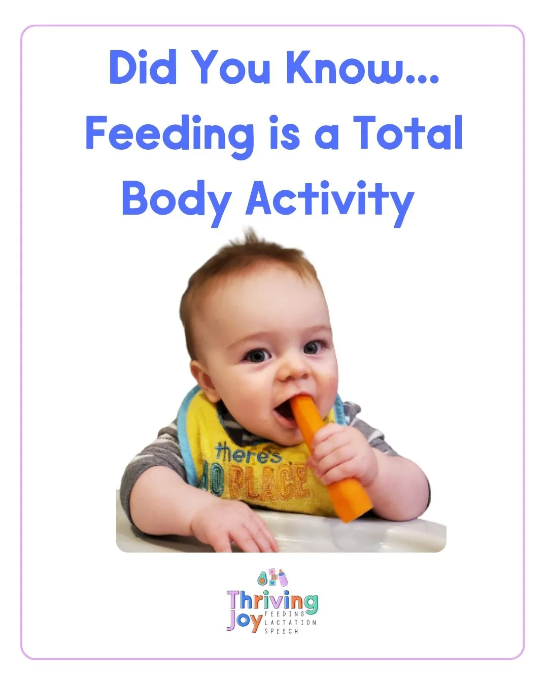 Many providers will look at feeding difficulties on the surface and say...
✨It's developmental or a just a phase
✨It is sensory or texture related
✨It is their environment

These may be a pieces of the puzzle, but when we take a surface approach we m
