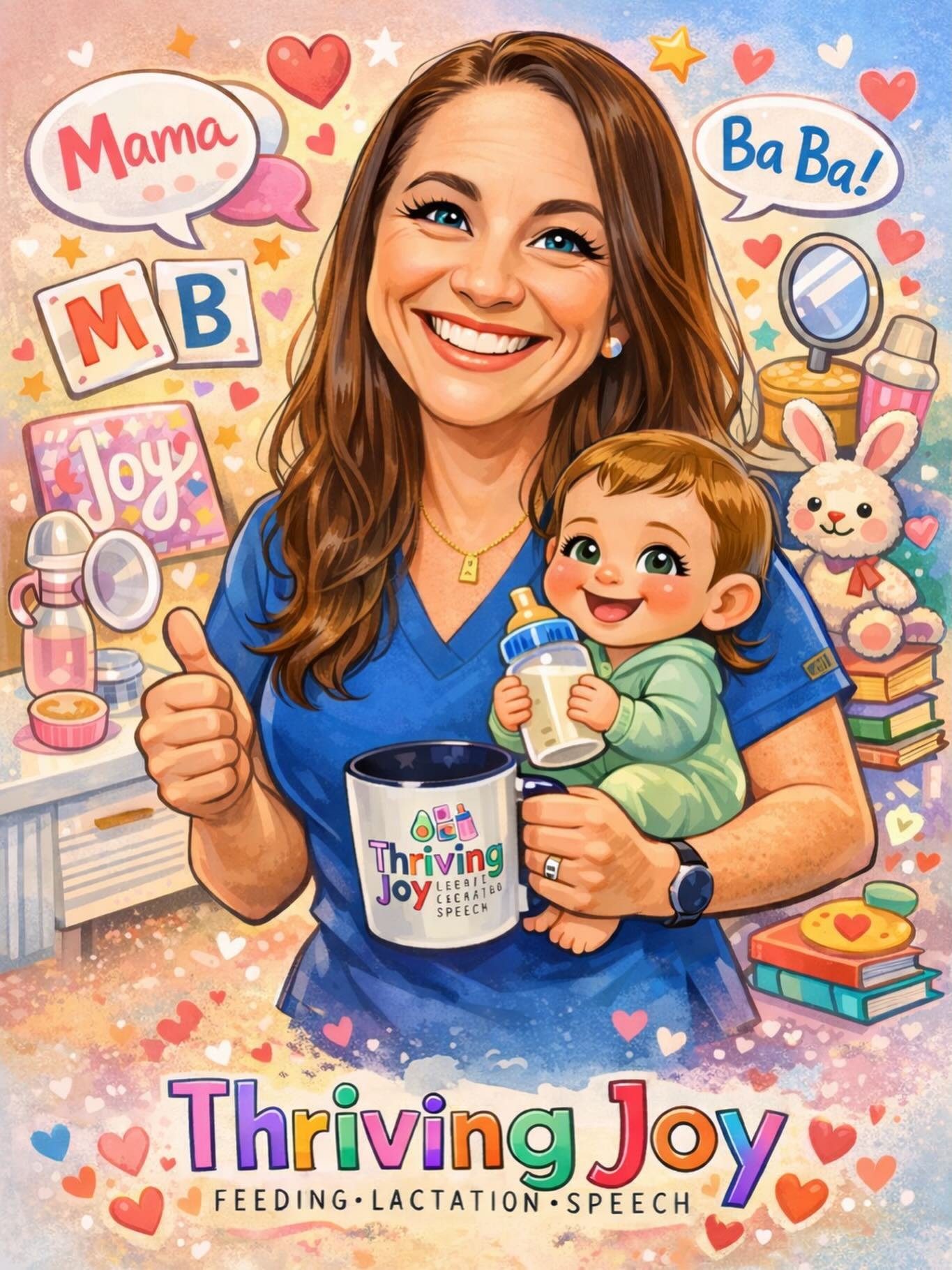 Babies, bottles, pumps and toys 🧸 That about sums up @thrivingjoytherapy 😂 Oh and don&rsquo;t forget that coffee ☕️