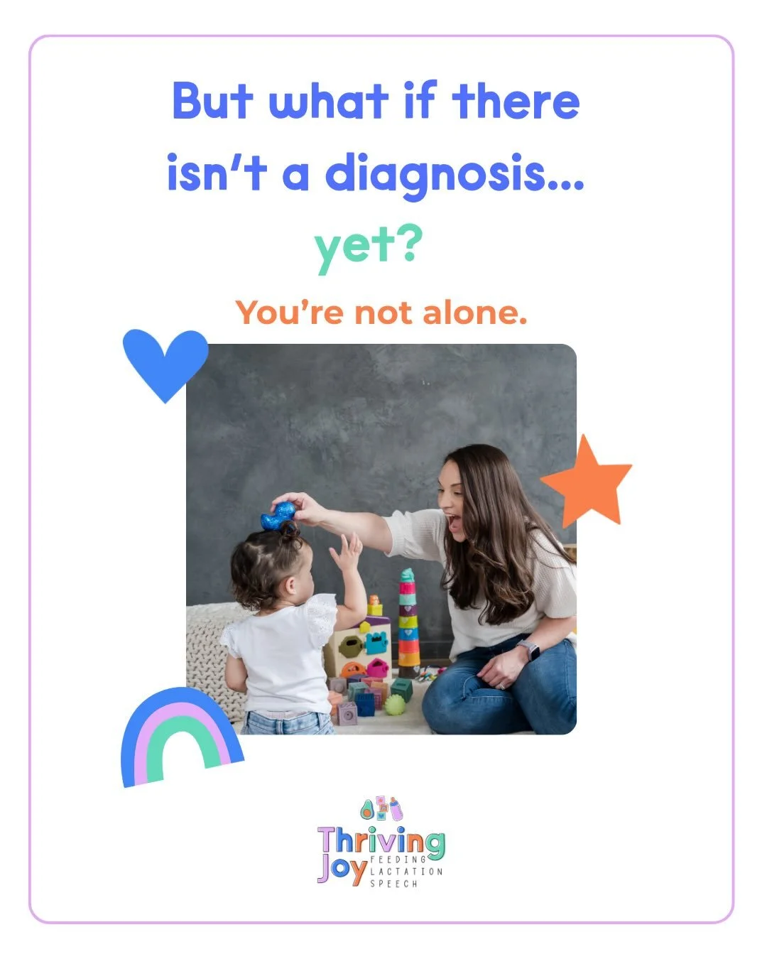 Sometimes there isn&rsquo;t a label yet&hellip; but your gut is telling you something feels off.

And those instinct matters. 💛

You don&rsquo;t need a diagnosis to notice:
&bull; fewer words than expected
&bull; frustration when trying to communica