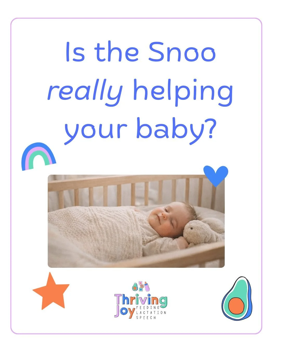 Hear me out&hellip;we are raising a generation of kiddos that rely on machines for everything. Human touch and connection is literally being faded out and it hit me like a ton of bricks this week 🧱 Not to be dramatic but the Snoo is quite literally 