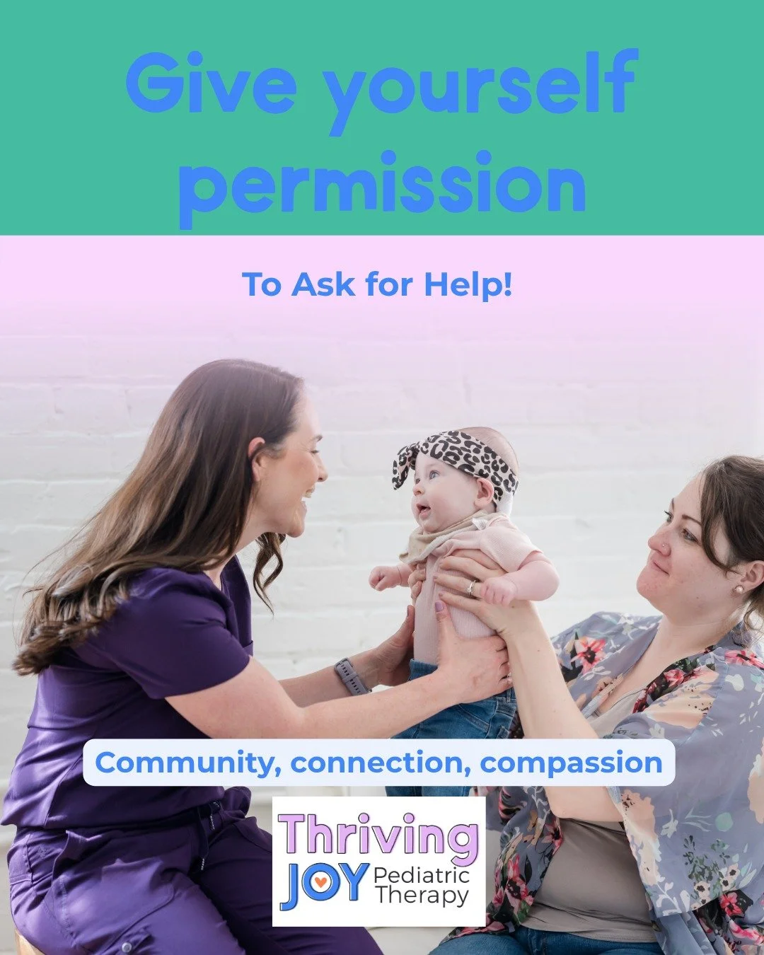 You were never meant to do this alone.

Asking for help isn't weakness and providing help isn't a burden. Whether it's feeding struggles, speech delays, or just feeling like you're not sure what's "normal"... that's exactly what we are here